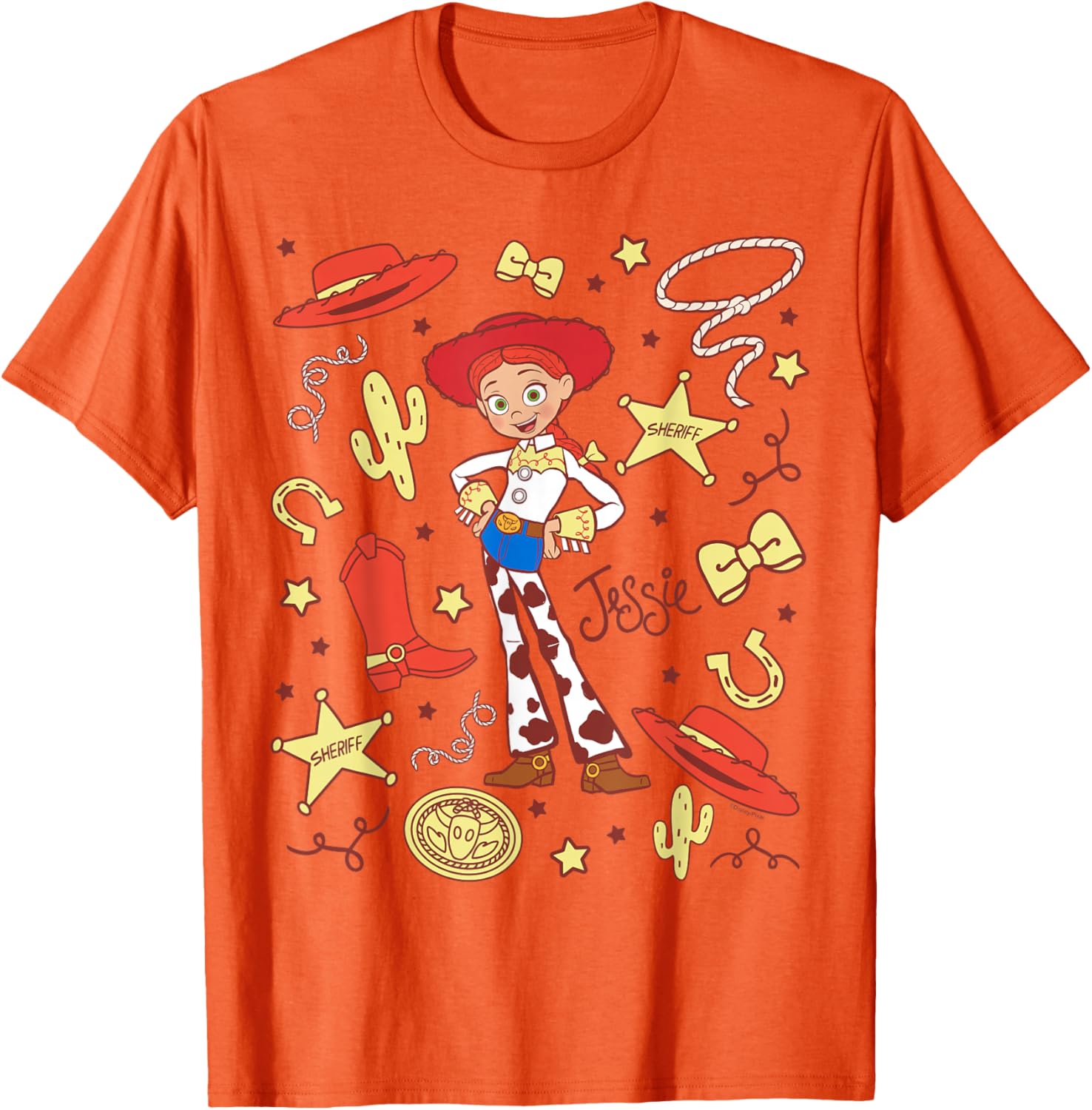 Toy Story Jessie Cowgirl Western Spirit T-Shirt for Kids and Adults - 3