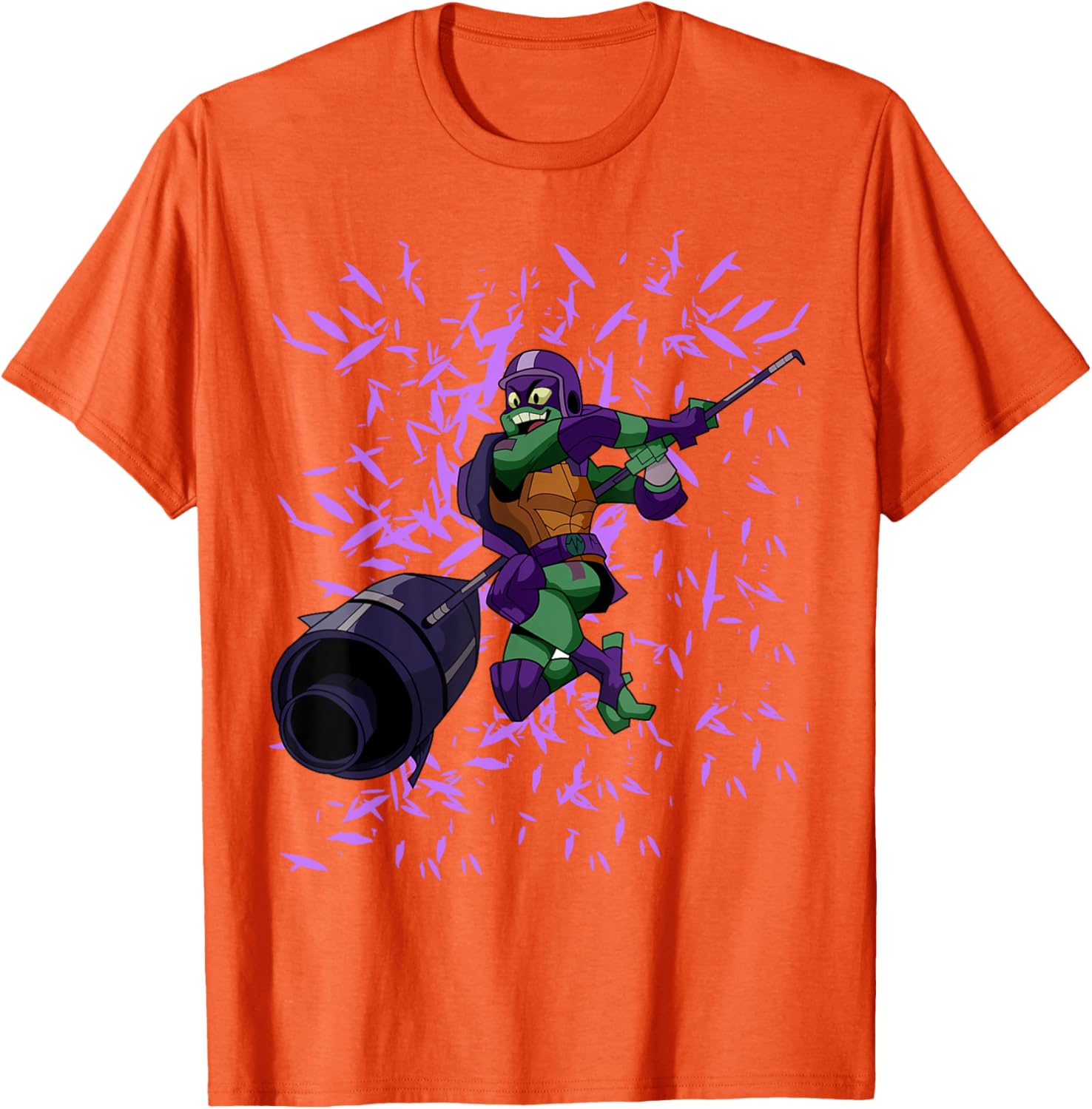Mademark Teenage Mutant Ninja Turtles Donatello Flying Attack T-Shirt - 8