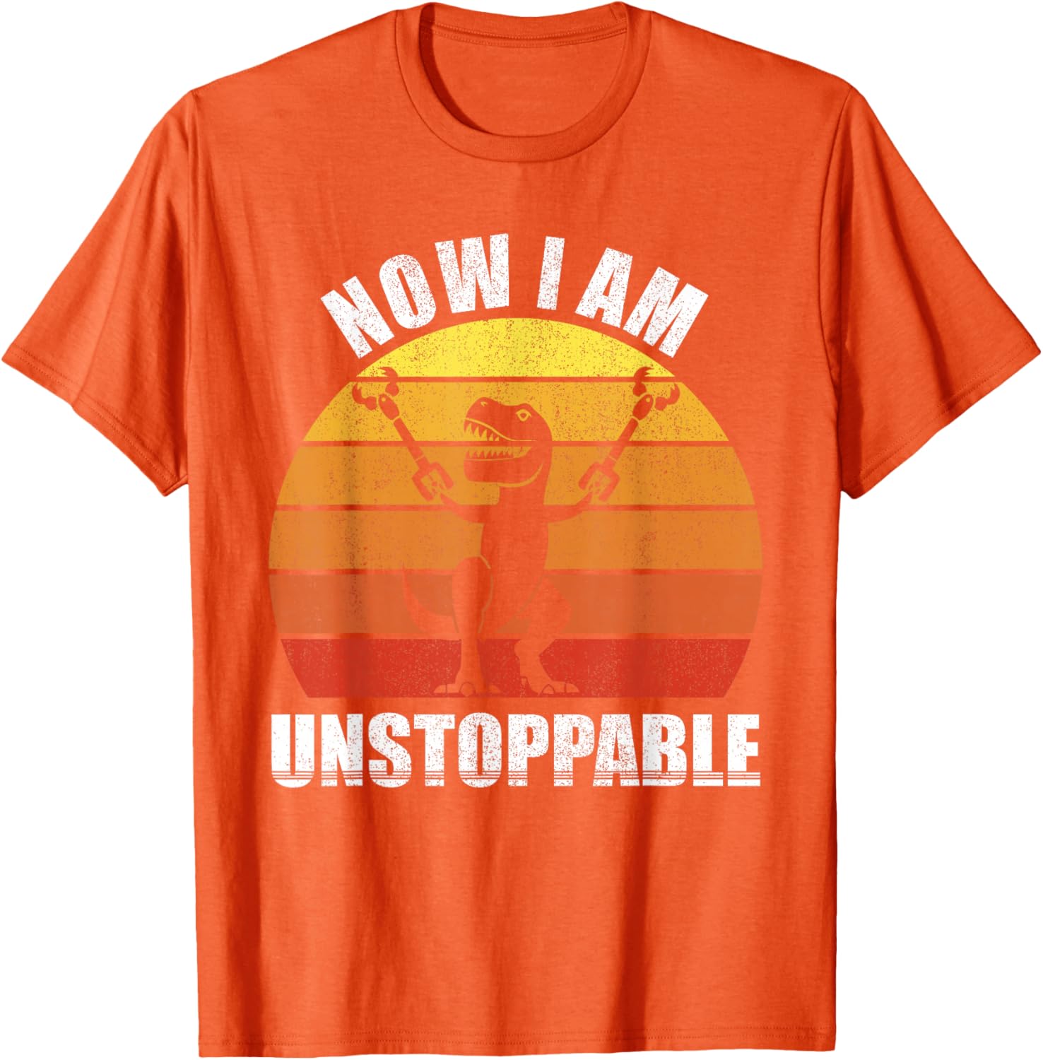 Funny Retro Unstoppable T-Rex Shirt Vintage Gift for Dino Lovers - 16