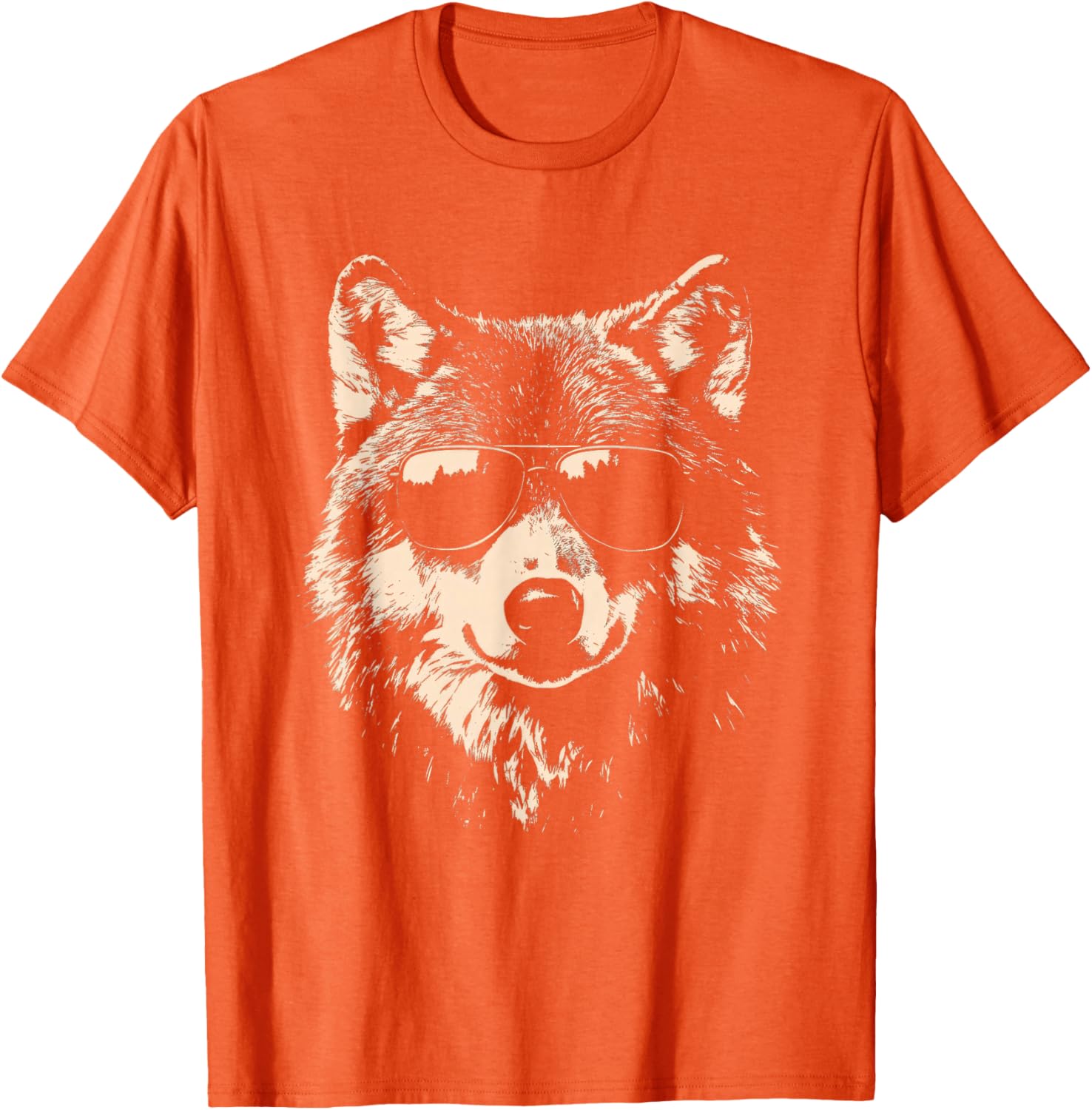 Funny Wolf Rock and Roll T-Shirt for Music Lovers and Wolf Fans - 13