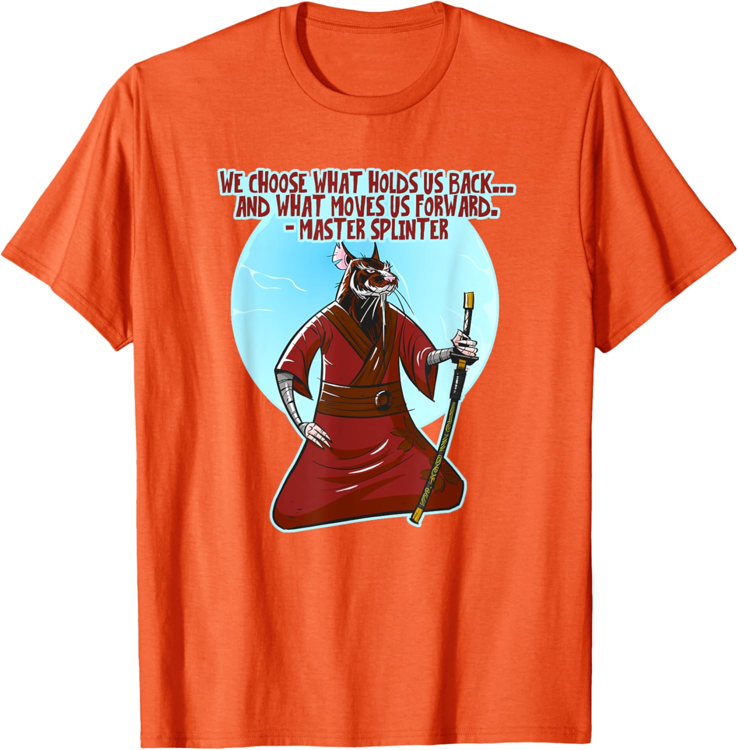 Mademark Teenage Mutant Ninja Turtles Master Splinter Wisdom T-Shirt - 1