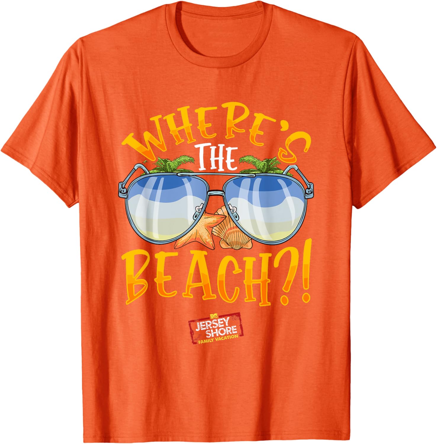 Mademark Jersey Shore Family Vacation Where's The Beach T-Shirt - 18