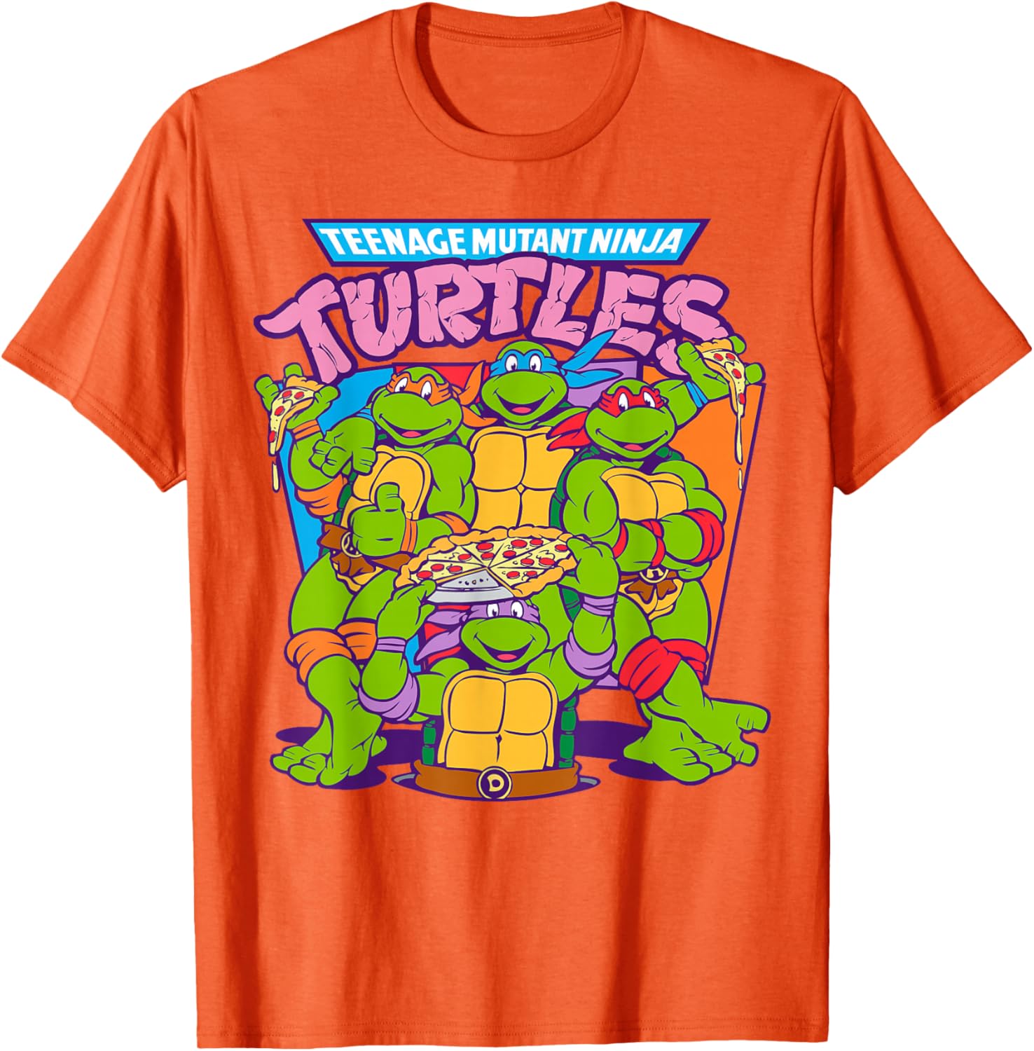 Teenage Mutant Ninja Turtles Pizza and Smiles T-Shirt for Kids - 6