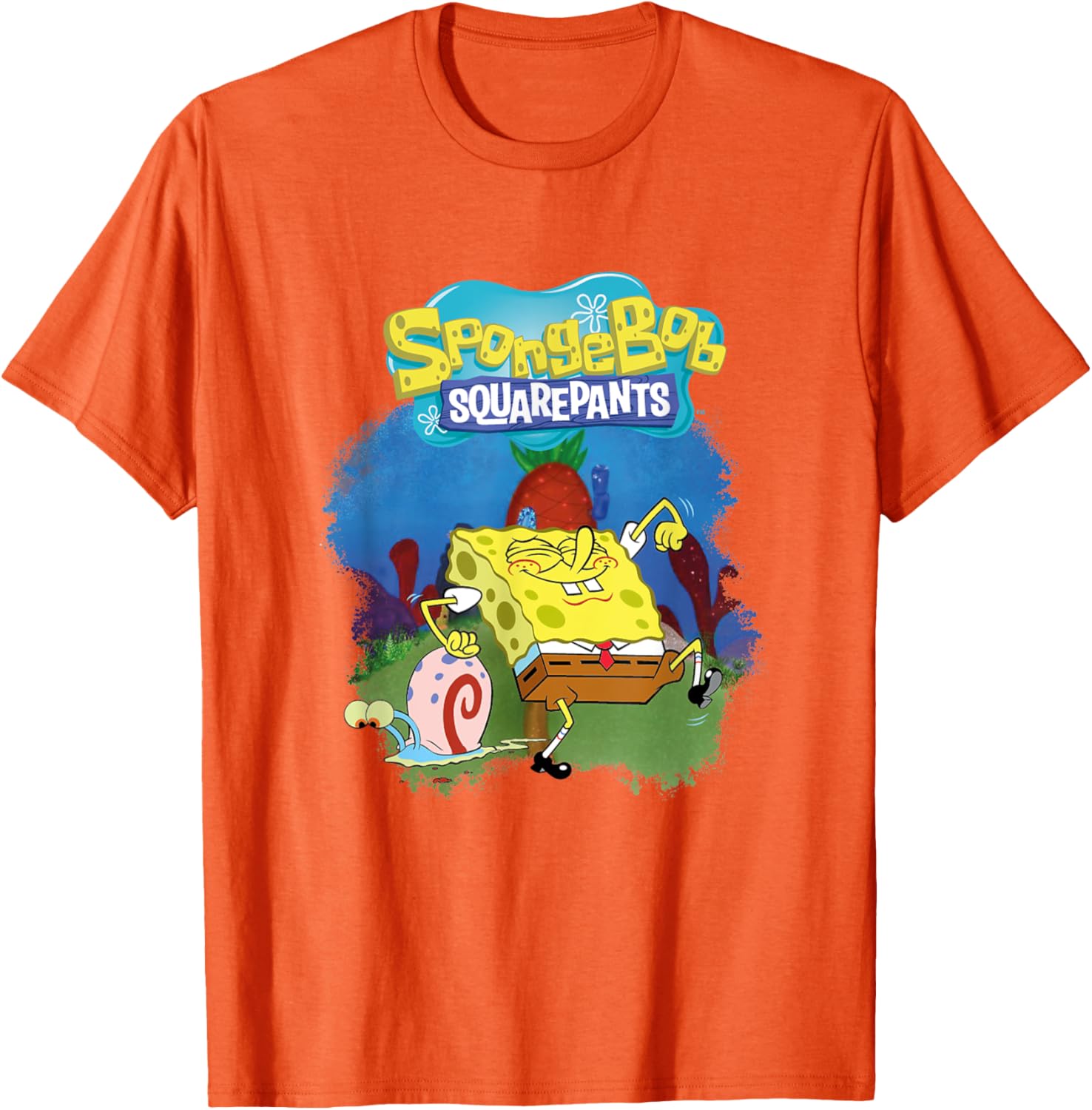 Mademark x SpongeBob SquarePants SpongeBob and Gary T-Shirt for Fans - 1