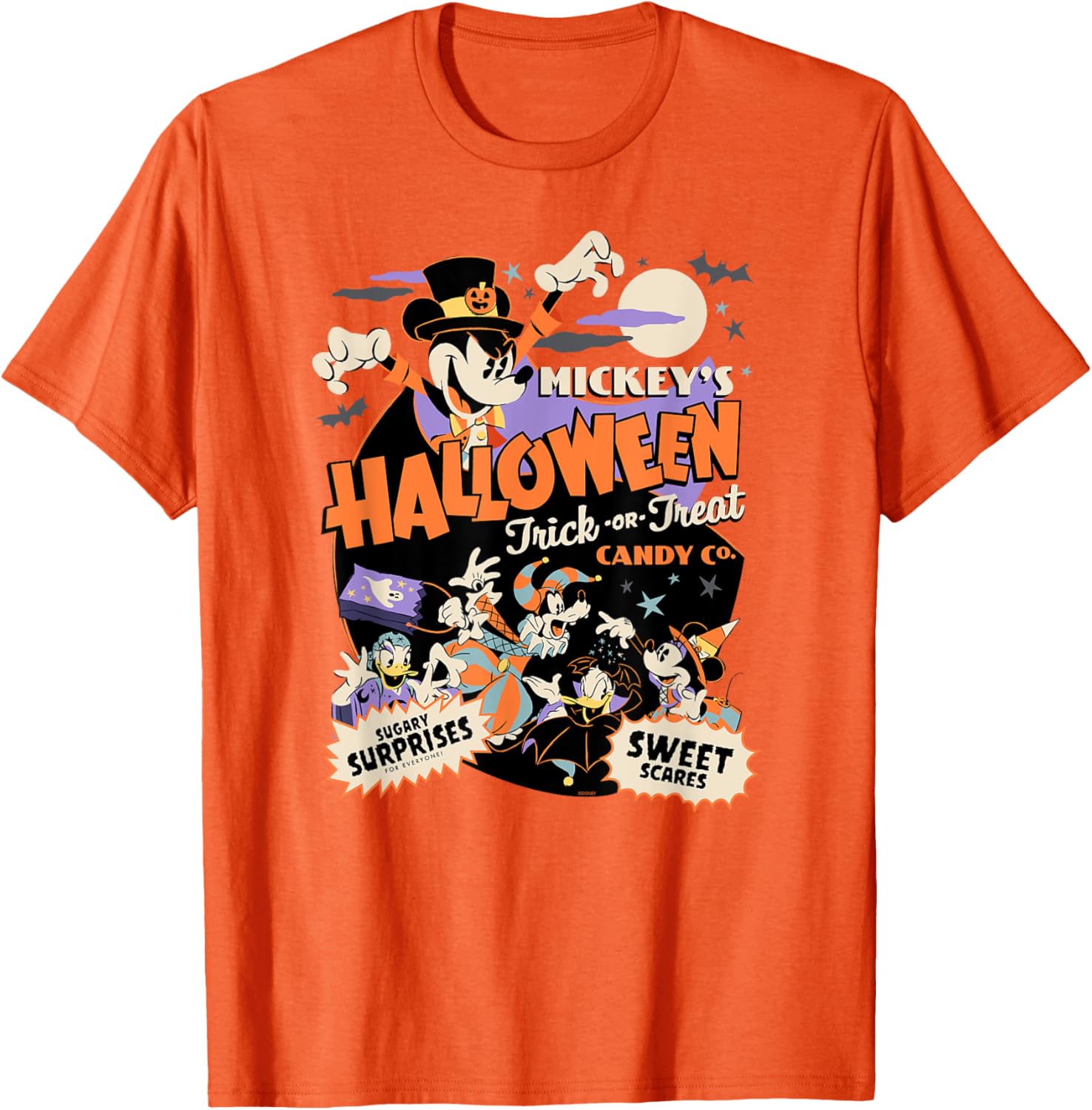 Disney Mickey Halloween Trick or Treat Candy Co T-Shirt for Kids - 17