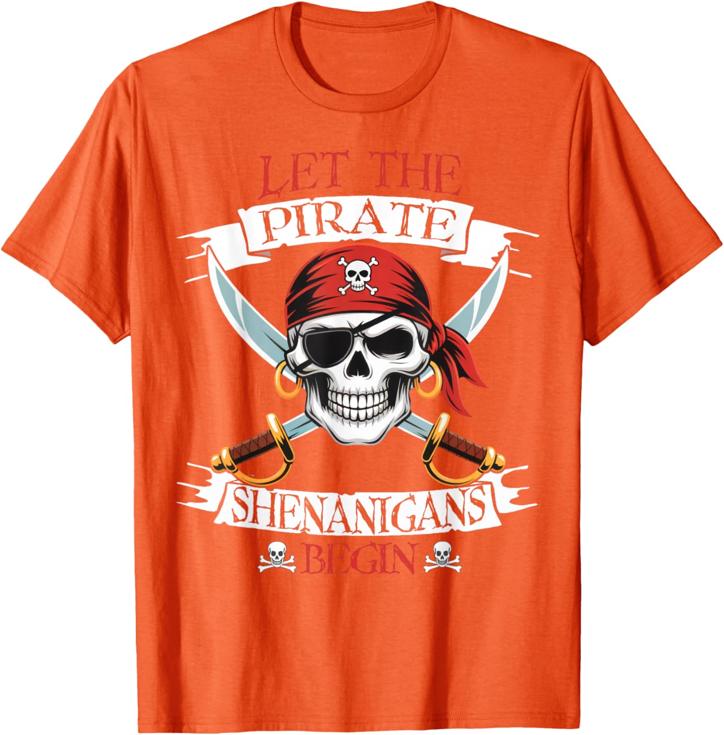 Pirate Shenanigans Skull T-Shirt for Boys - Perfect Halloween Costume! - 7