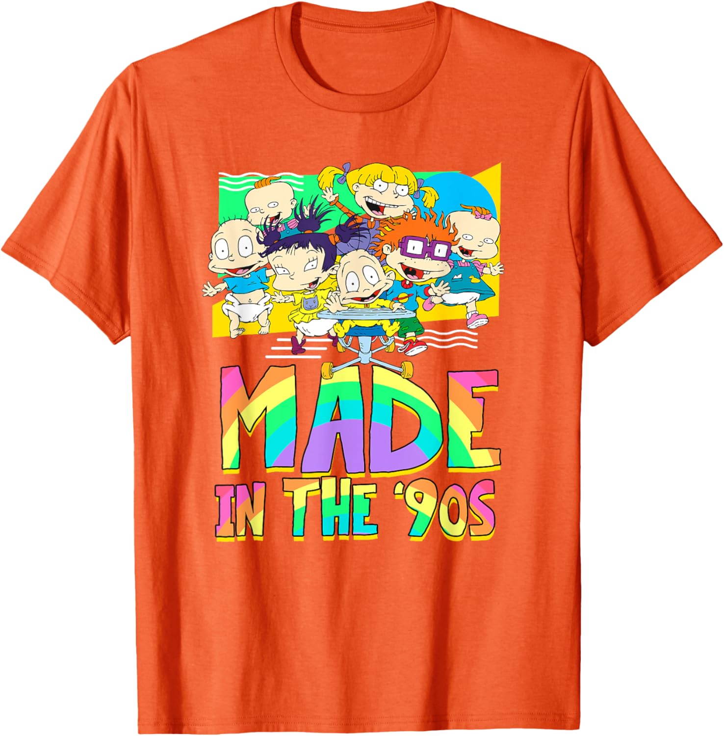 Mademark x Rugrats Rainbow Gradient T-Shirt Inspired by 90s Nostalgia - 15