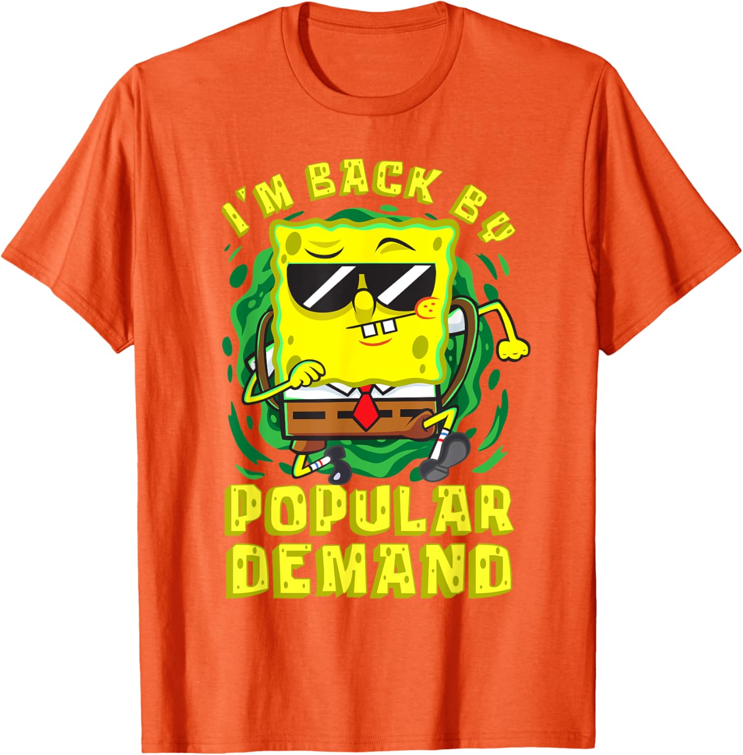 Mademark SpongeBob Im Back T-Shirt for School Fun Trending Apparel - 19