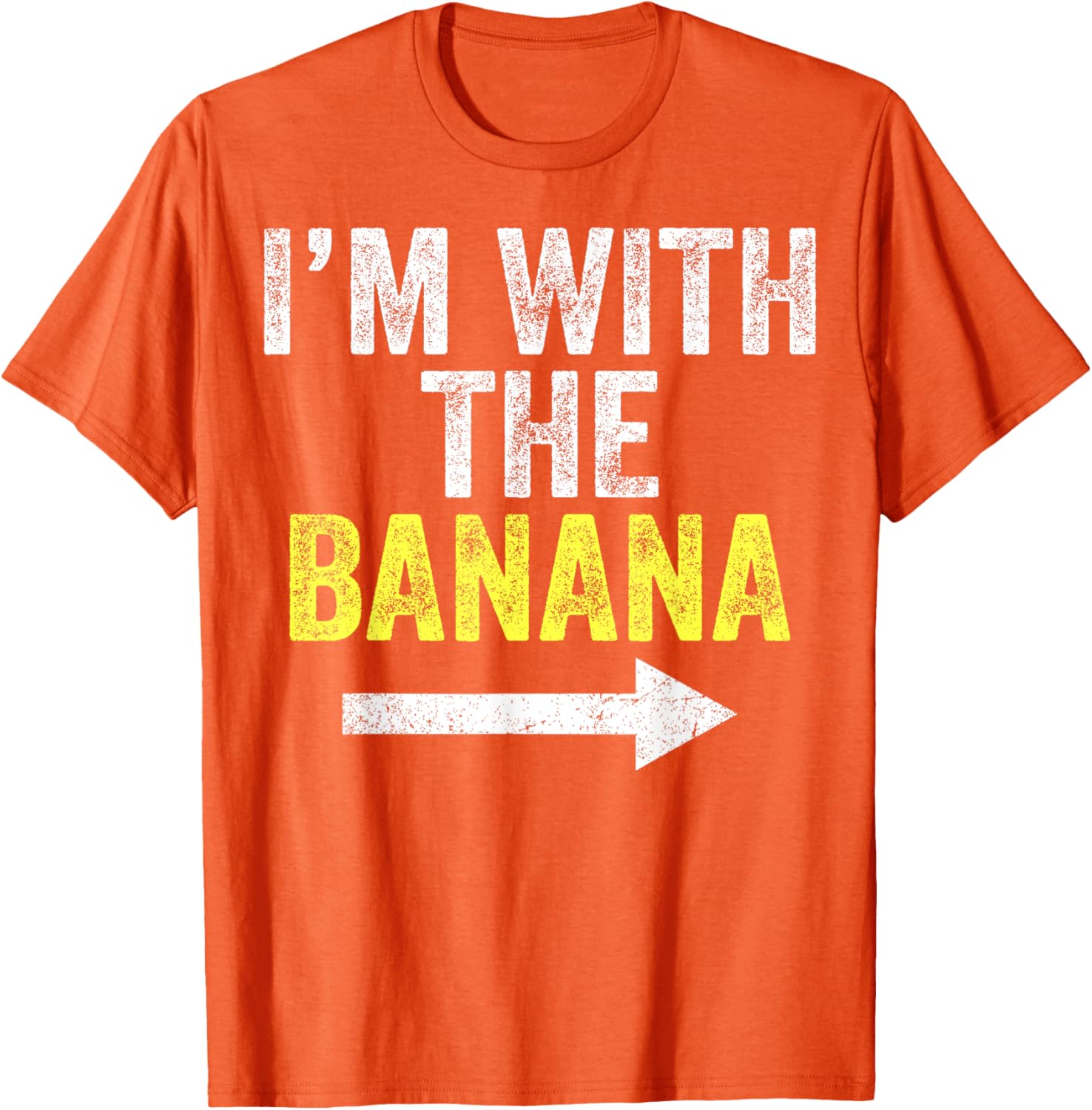 Adorable I'm With The Banana Costume Matching Couple T-Shirt - 17