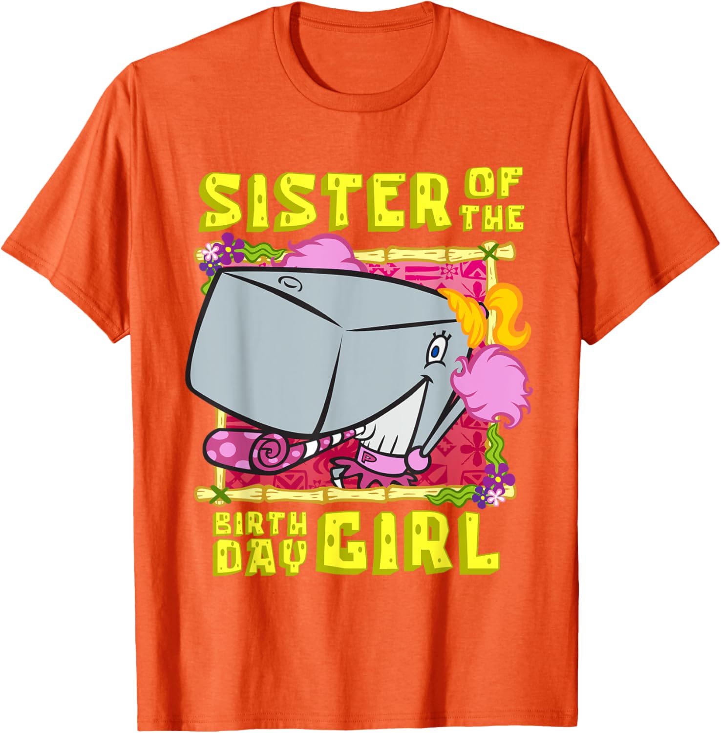 Mademark SpongeBob Pearl Sister Birthday Gift T-Shirt for Girls - 8