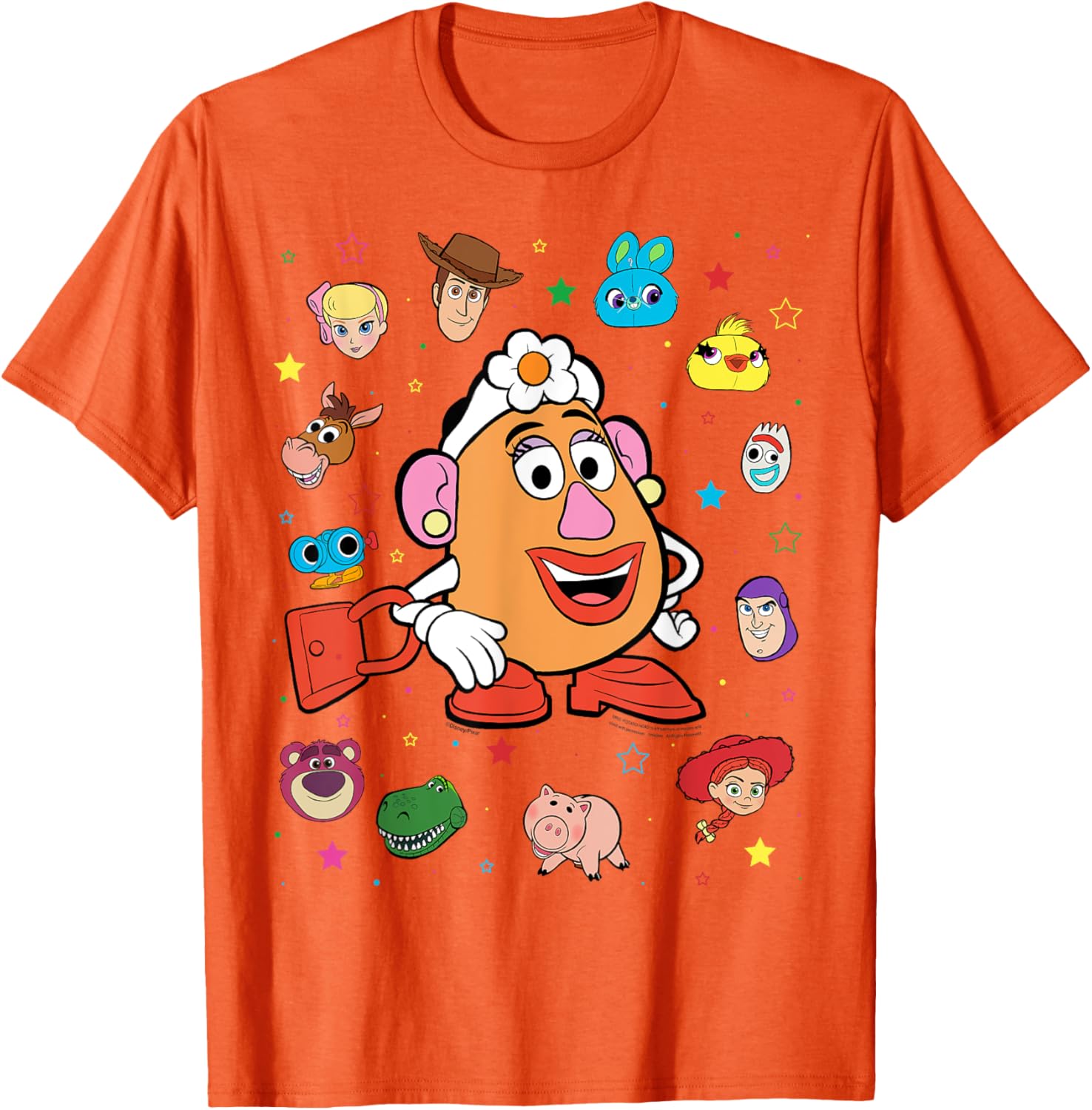 Fun Toy Story Mrs. Potato Head Costume T-Shirt for Kids and Adults - 21