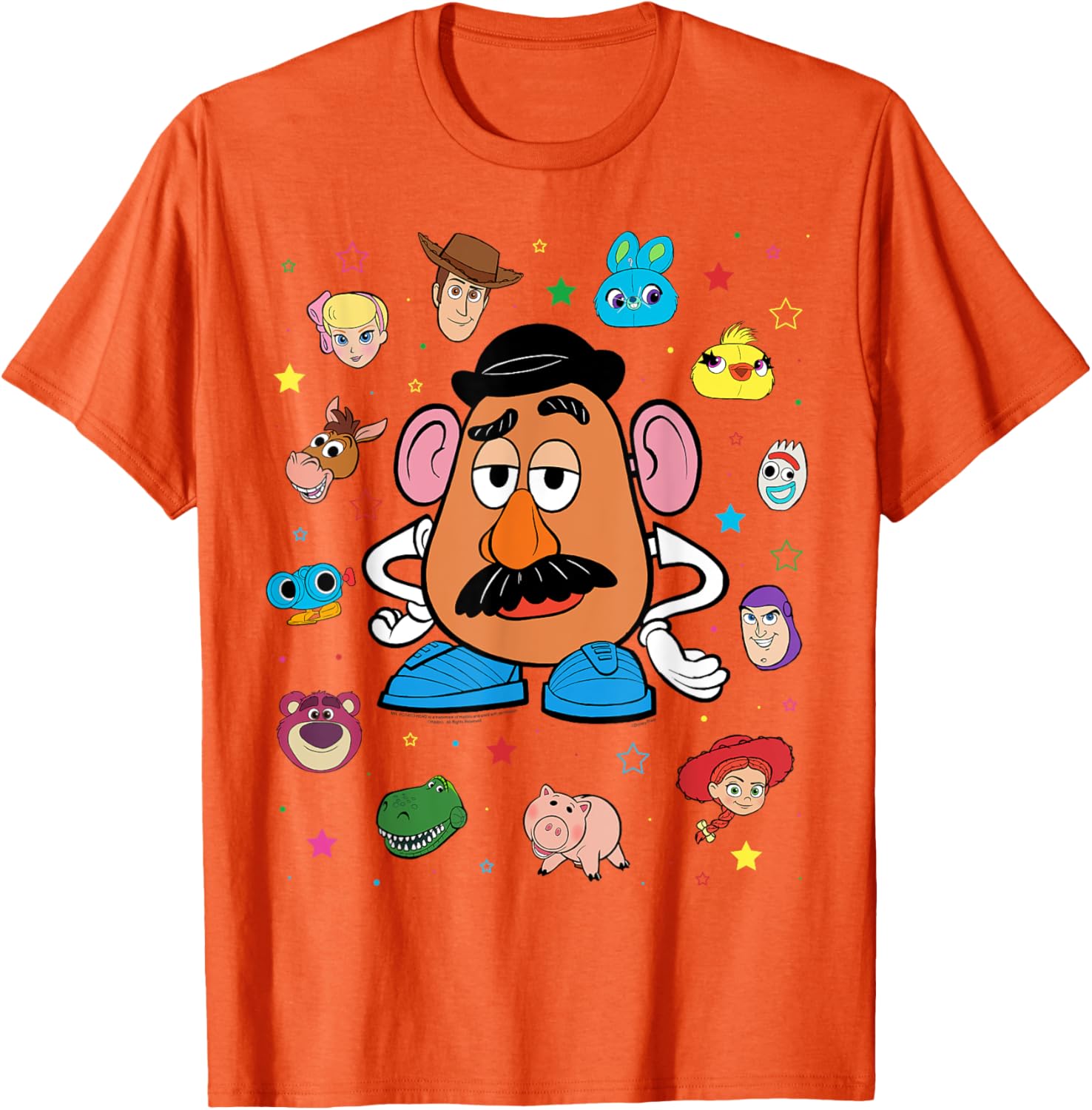 Disney Pixar Toy Story Mr. Potato Head Costume T-Shirt for Fun Dress Up - 26