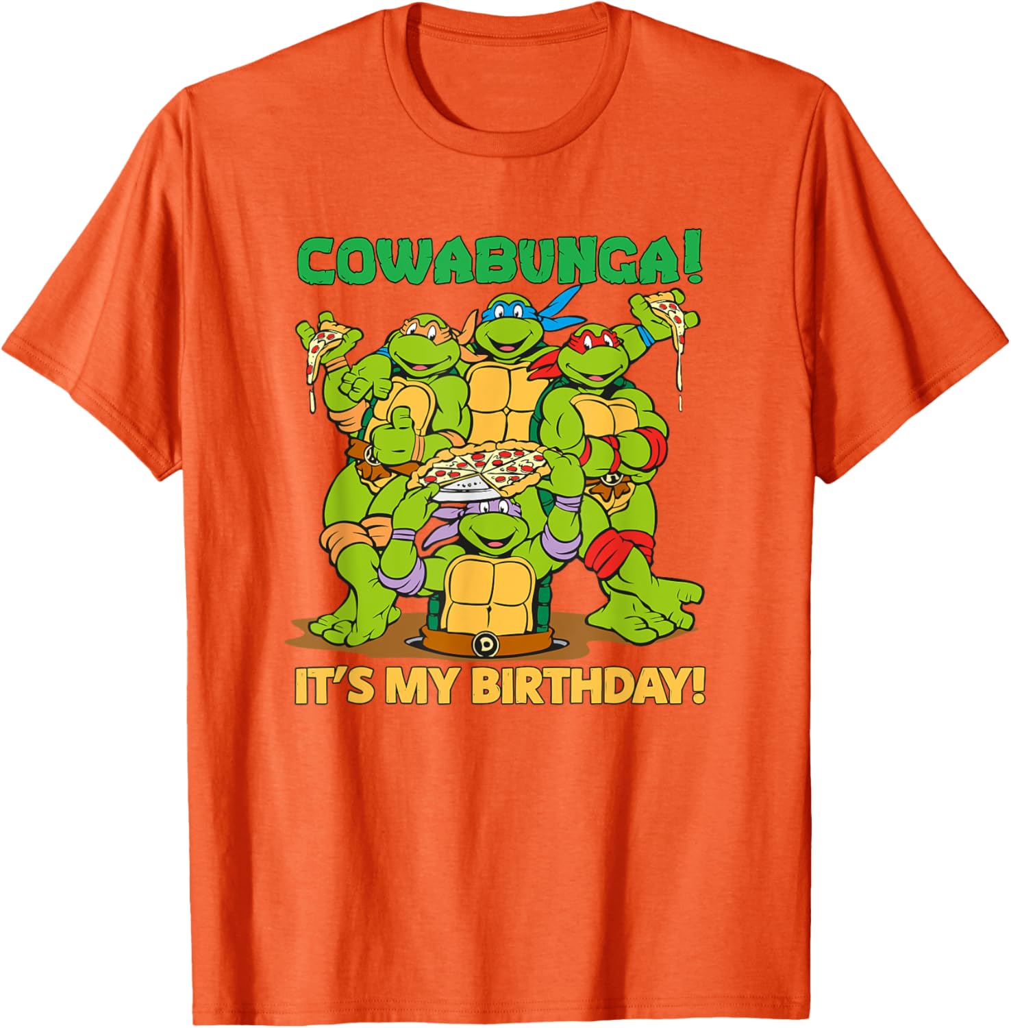 Mademark Teenage Mutant Ninja Turtles Birthday T-Shirt for Kids - 3