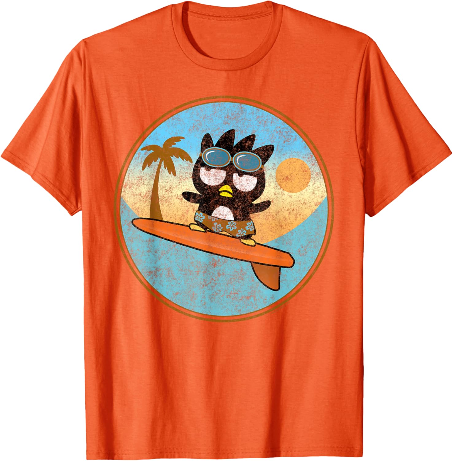 Badtz-Maru Surfing T-Shirt for Fun Beach Style and Comfort - 11