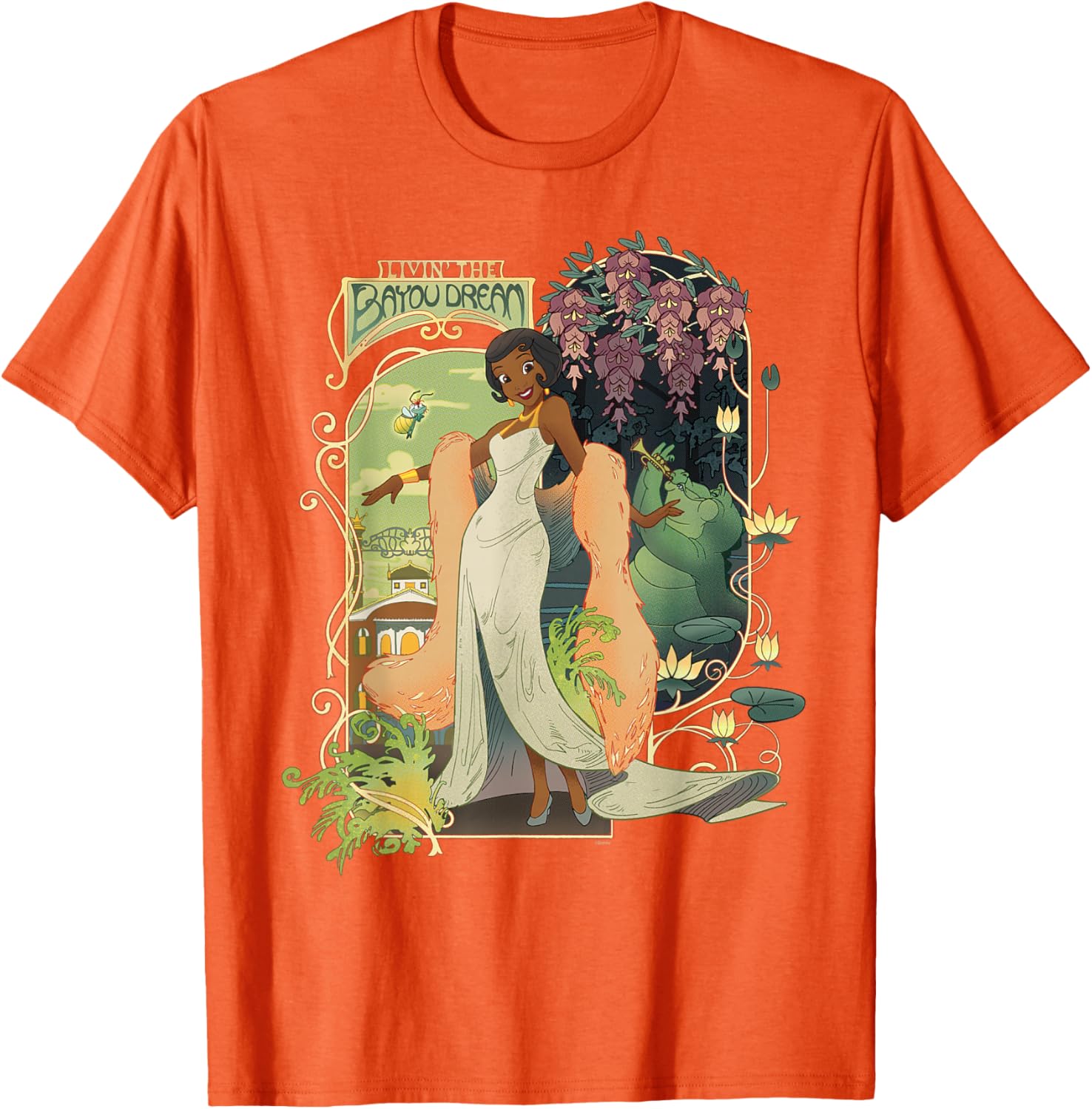 Disney Princess Tiana Livin' the Bayou Dream T-Shirt for Kids and Adults - 12