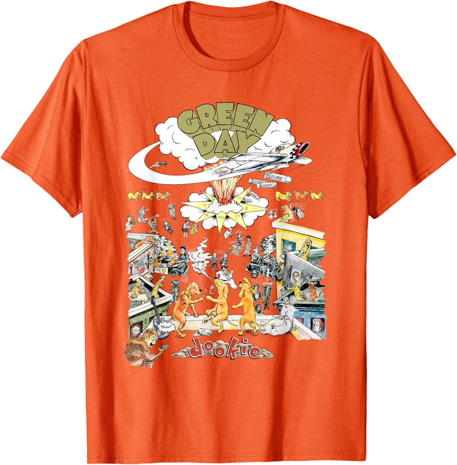 Green Day Dookie Scene T-Shirt for Fans | Stylish Music Apparel - 9