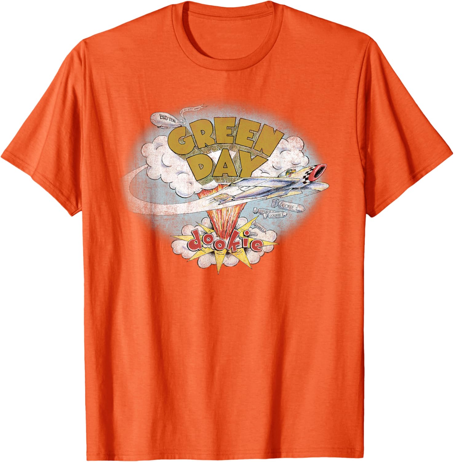 Green Day Fresh Dookie T-Shirt for Music Lovers - Stylish Casual Wear - 2