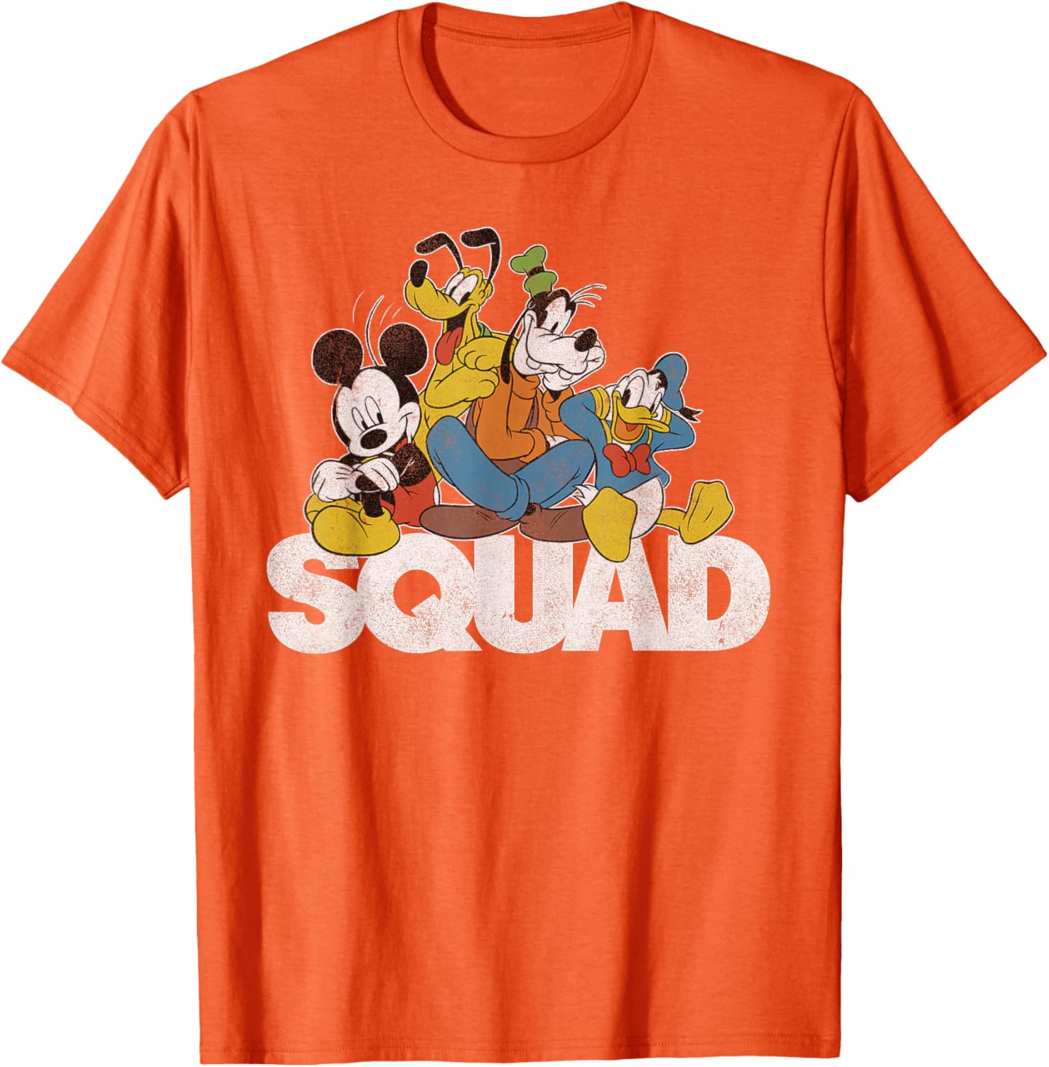 Classic Mickey Mouse Squad Graphic T-Shirt for Disney Fans - 4