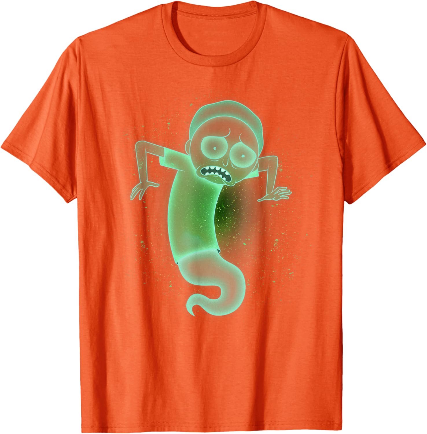 Rick and Morty Ghost Morty T-Shirt - Fun and Stylish Apparel for Fans - 5