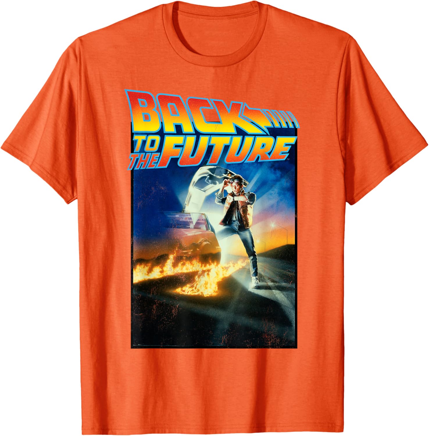 Classic Back To the Future Movie Poster T-Shirt for Fans and Collectors - 10