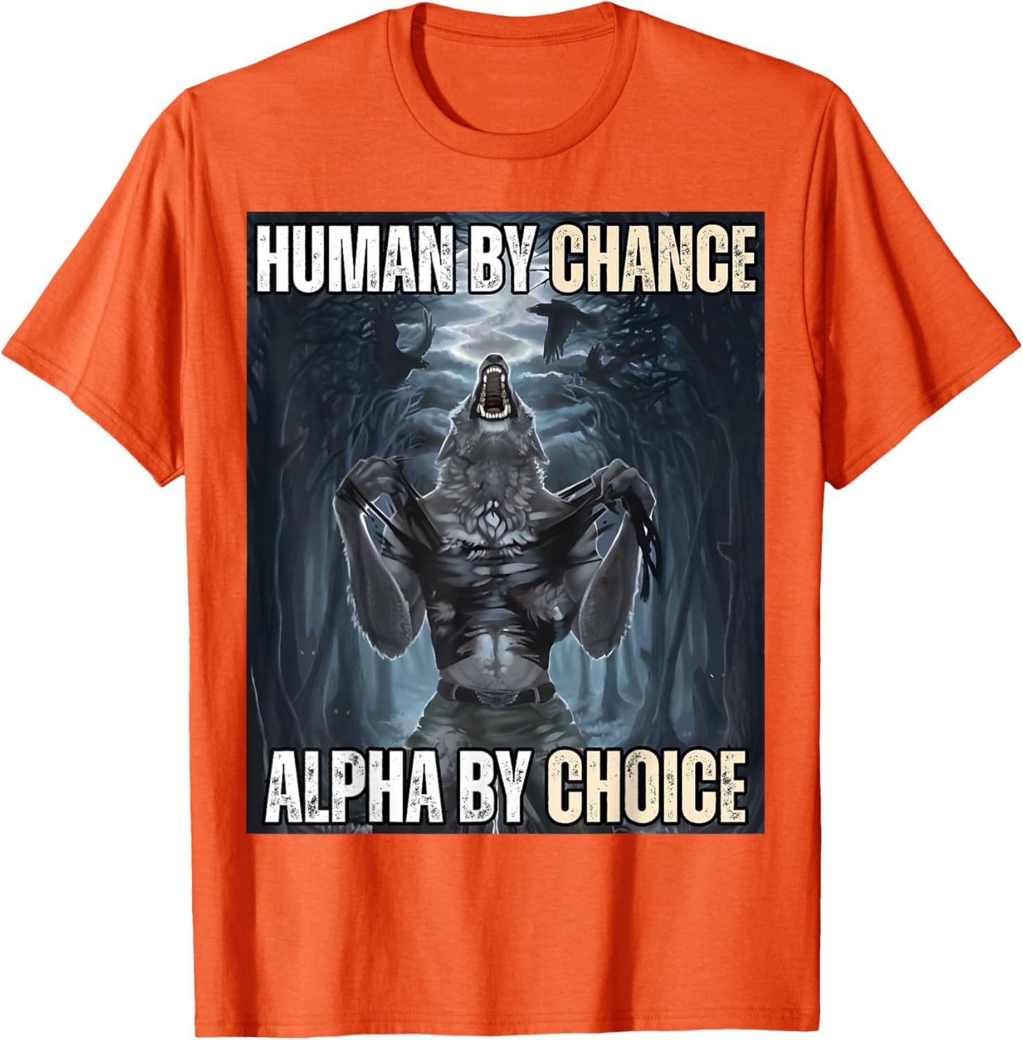 Funny Alpha Wolf Meme T-Shirt for Cool and Unique Style Fans - 29