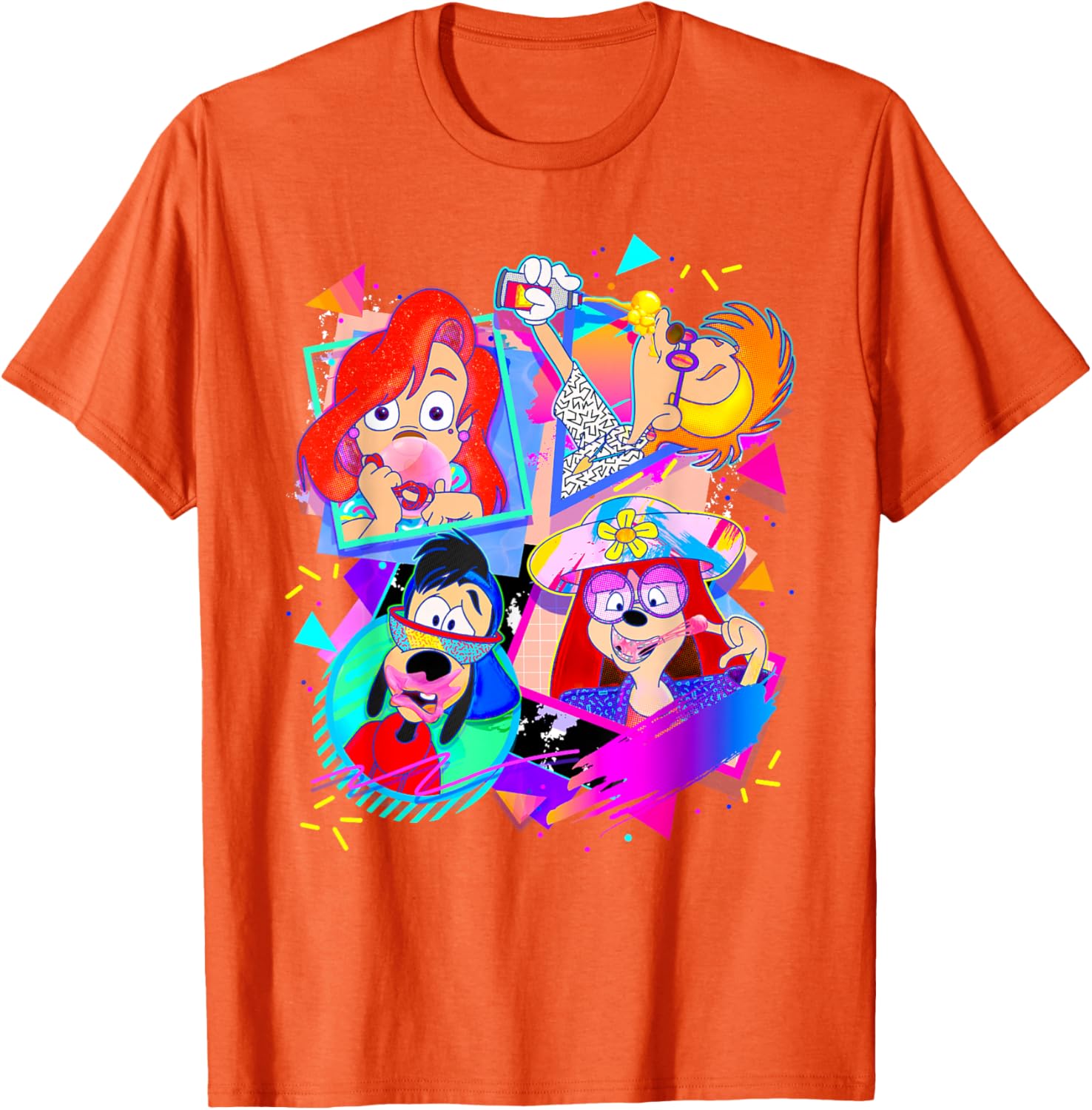 Disney A Goofy Movie Bubble Gum Retro T-Shirt for 90s Fans - 17