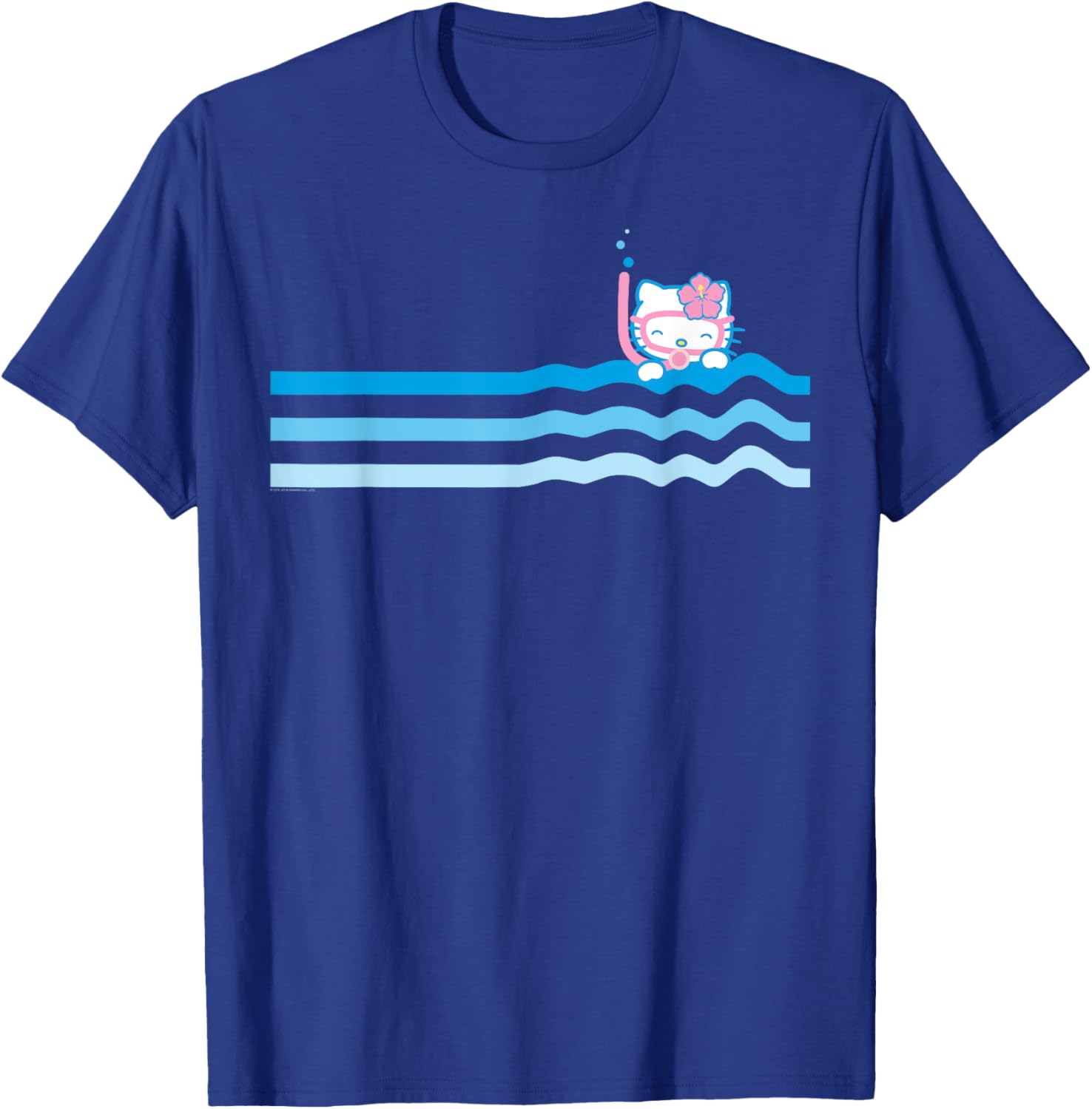 Hello Kitty Beach Scuba Snorkel T-Shirt for Men Women Kids Fun Swim Wear - 16
