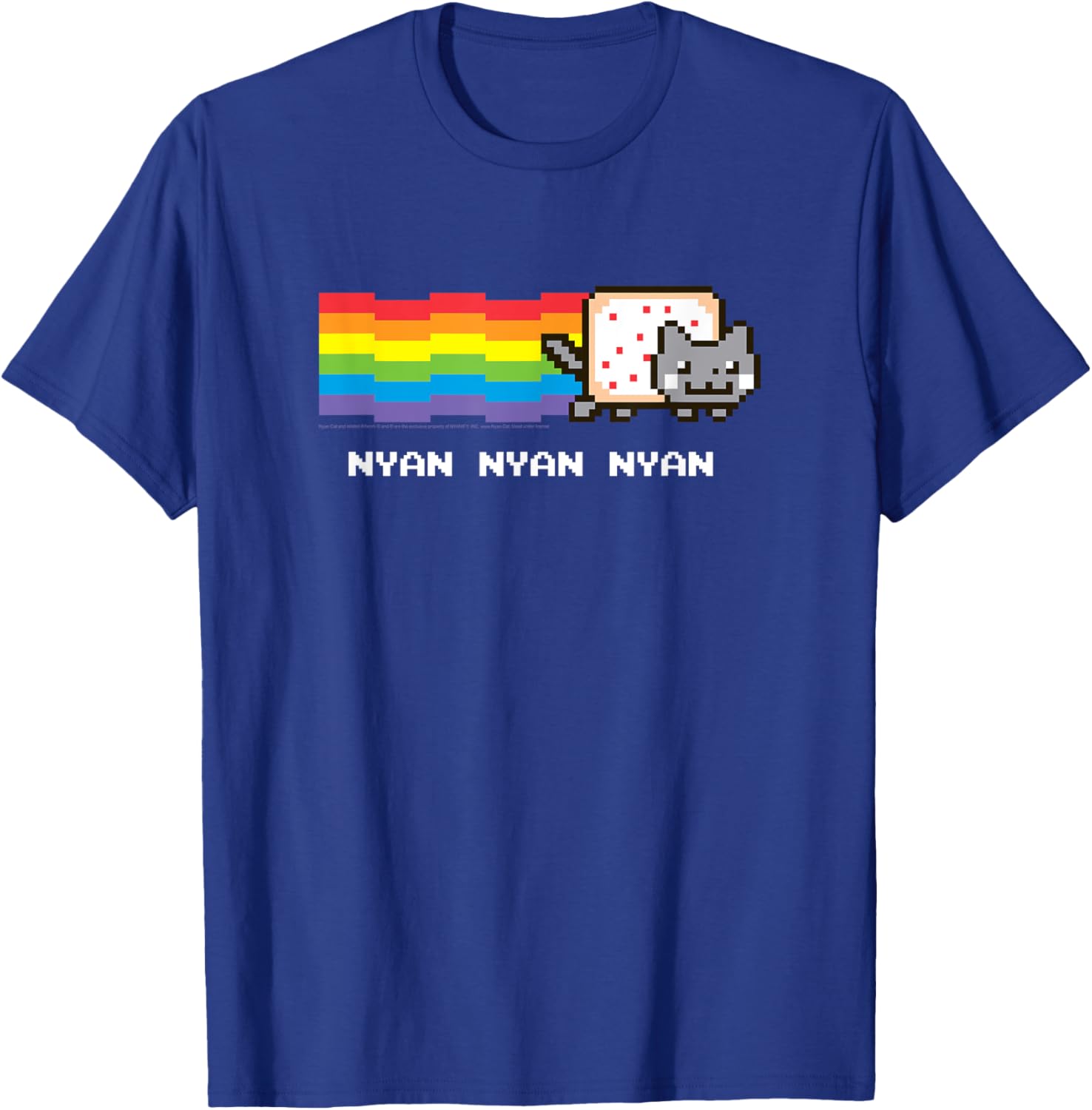 Nyan Cat Rainbow Meme T-Shirt for Fun Internet Lovers - 2