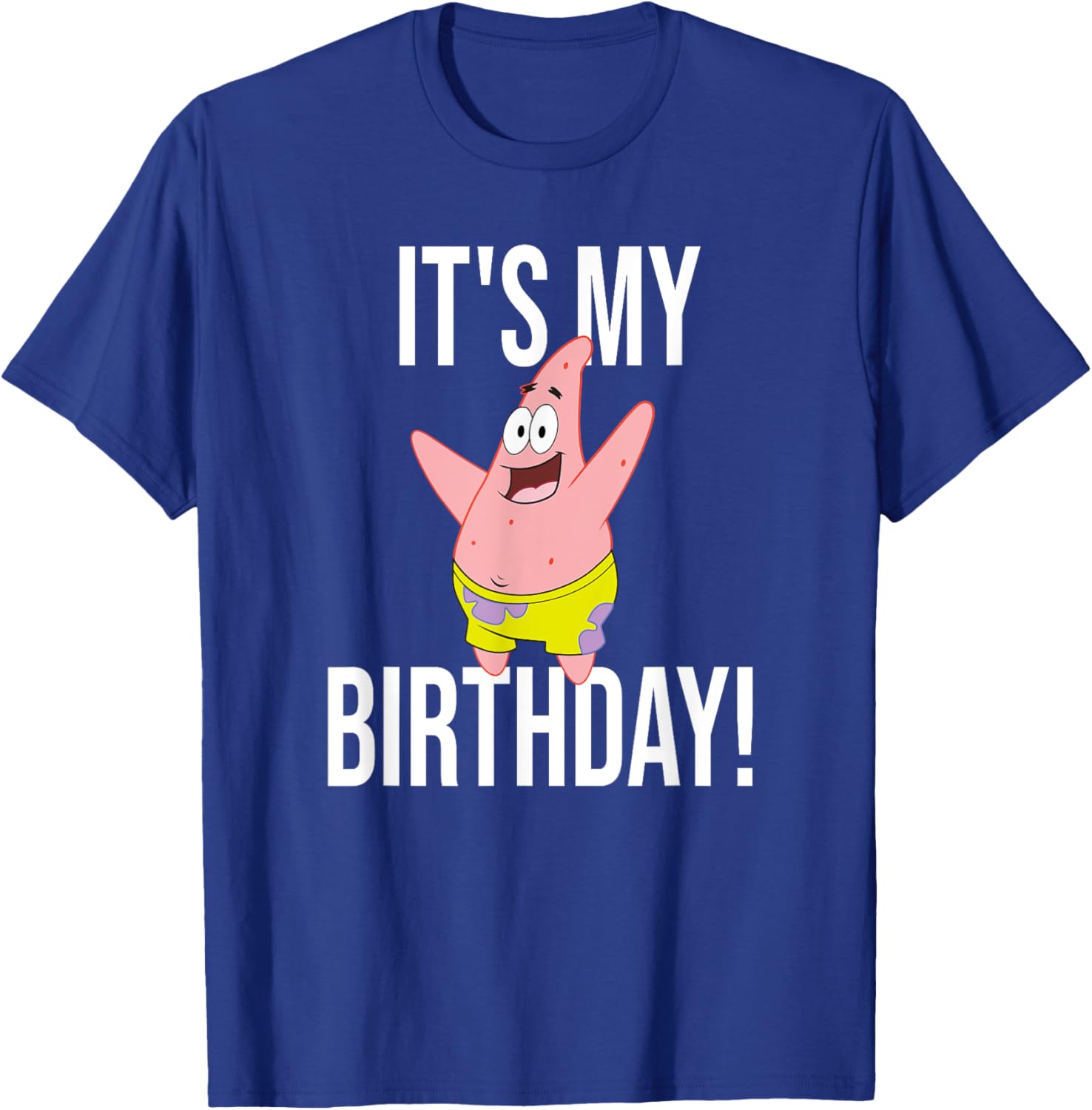 Mademark Birthday T-Shirt Featuring Patrick Star from SpongeBob SquarePants - 18
