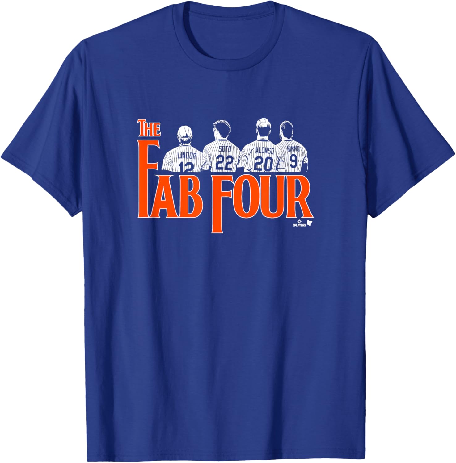New York Baseball Fab Four T-Shirt featuring Lindor, Soto, Alonso, Nimmo - 1
