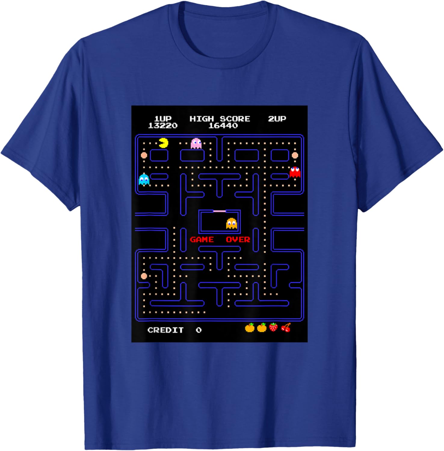 PAC-MAN T-Shirt for Gamers - Retro Arcade Style Fashion Top - 3