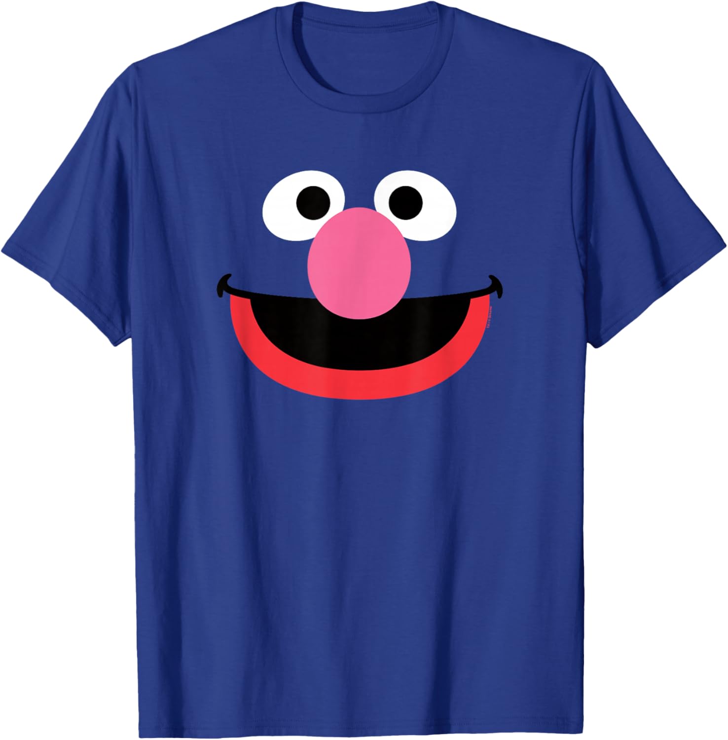 Adorable Sesame Street Grover Face T-Shirt for Kids and Fans - 1