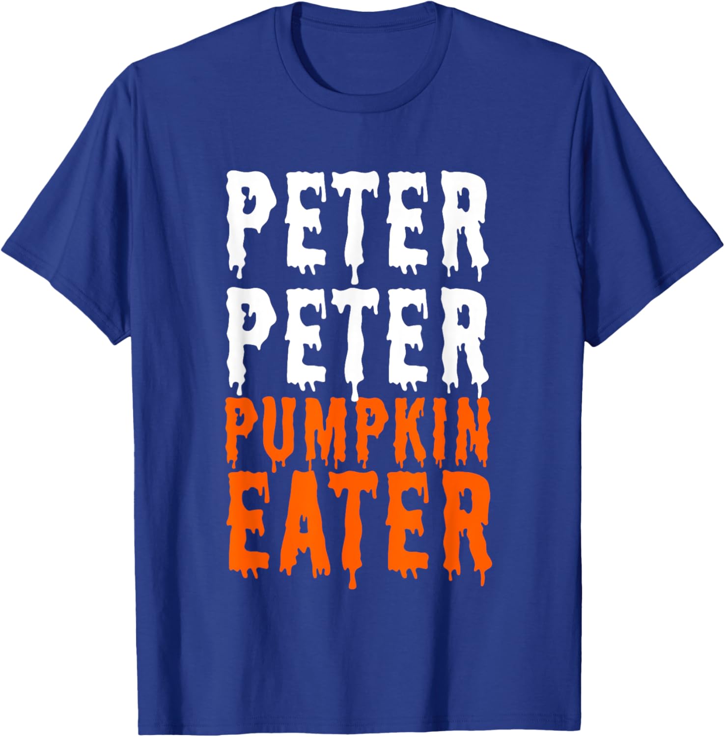 Peter Pumpkin Eater Halloween Costume T-Shirt for Couples and Men - 9