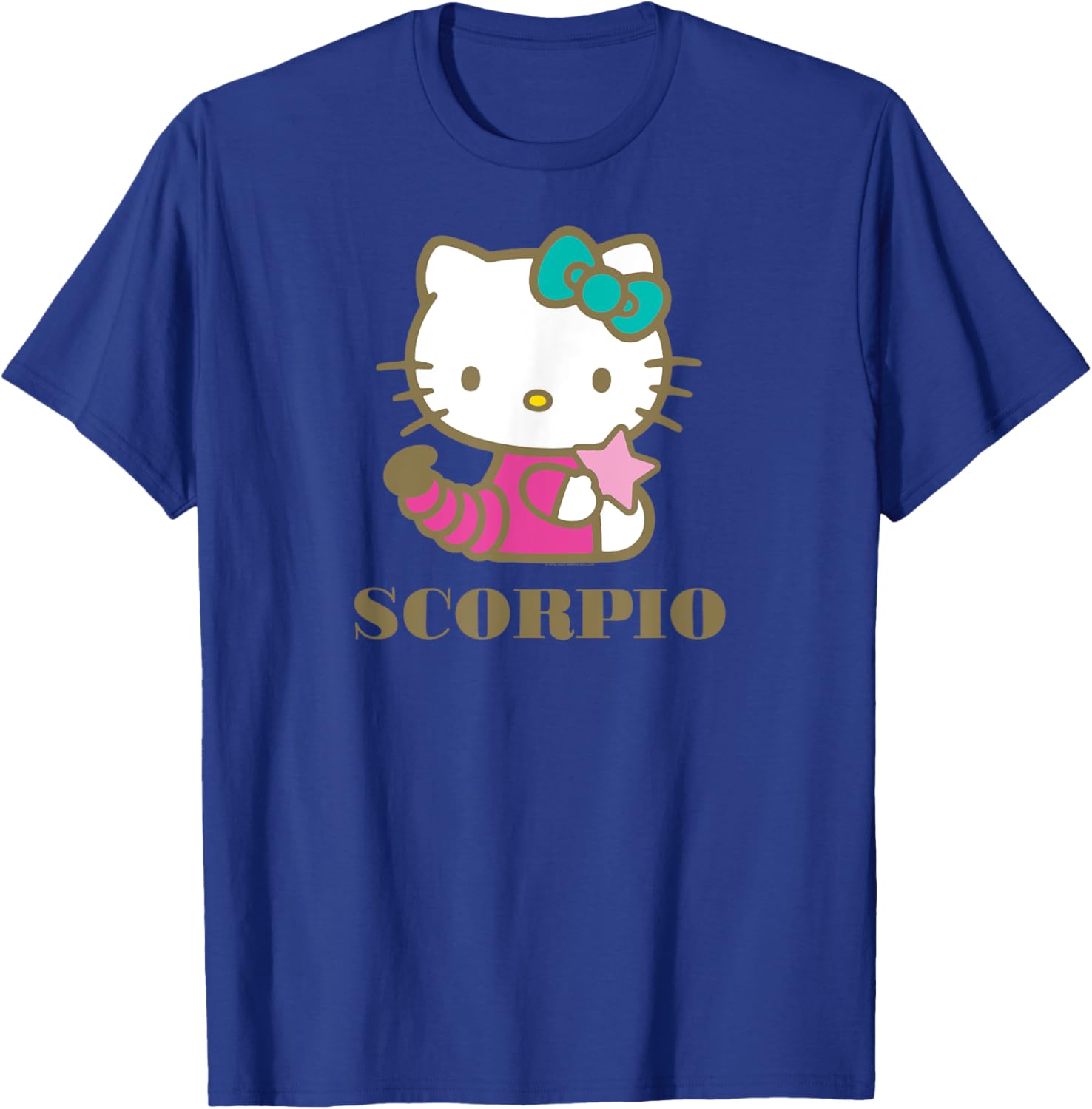 Hello Kitty Scorpio Zodiac T-Shirt for Trendy Fans of Cute Fashion - 13