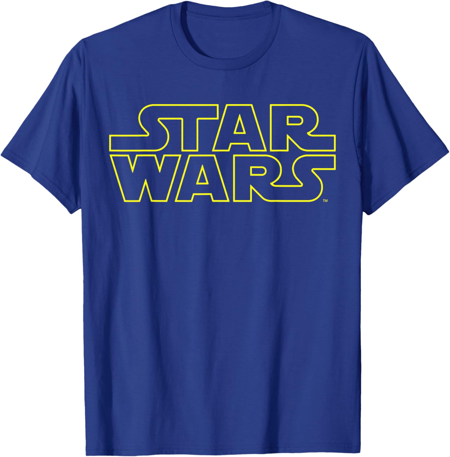 Star Wars Simple Title Logo T-Shirt for Fans | Disney+ Apparel - 7