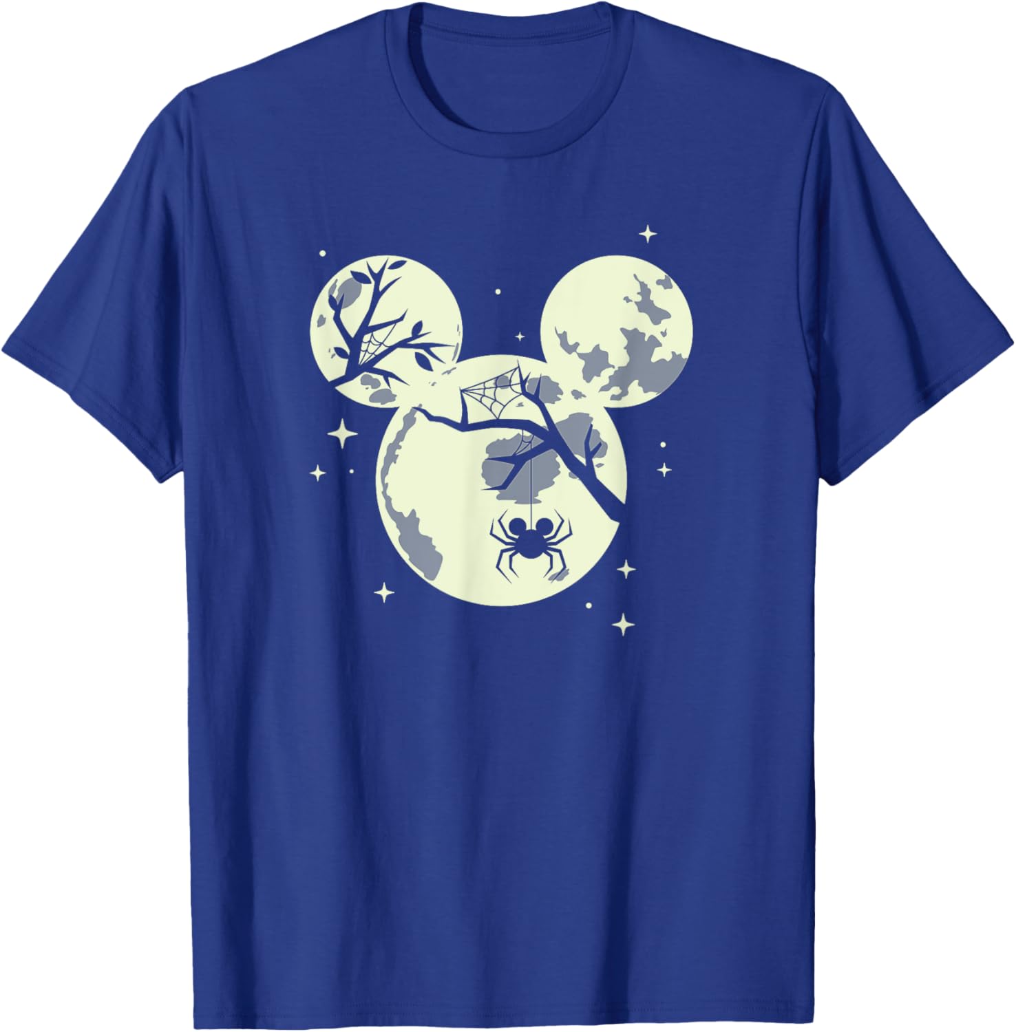 Disney Halloween Mickey Moon T-Shirt for Fun Spooky Style - 1