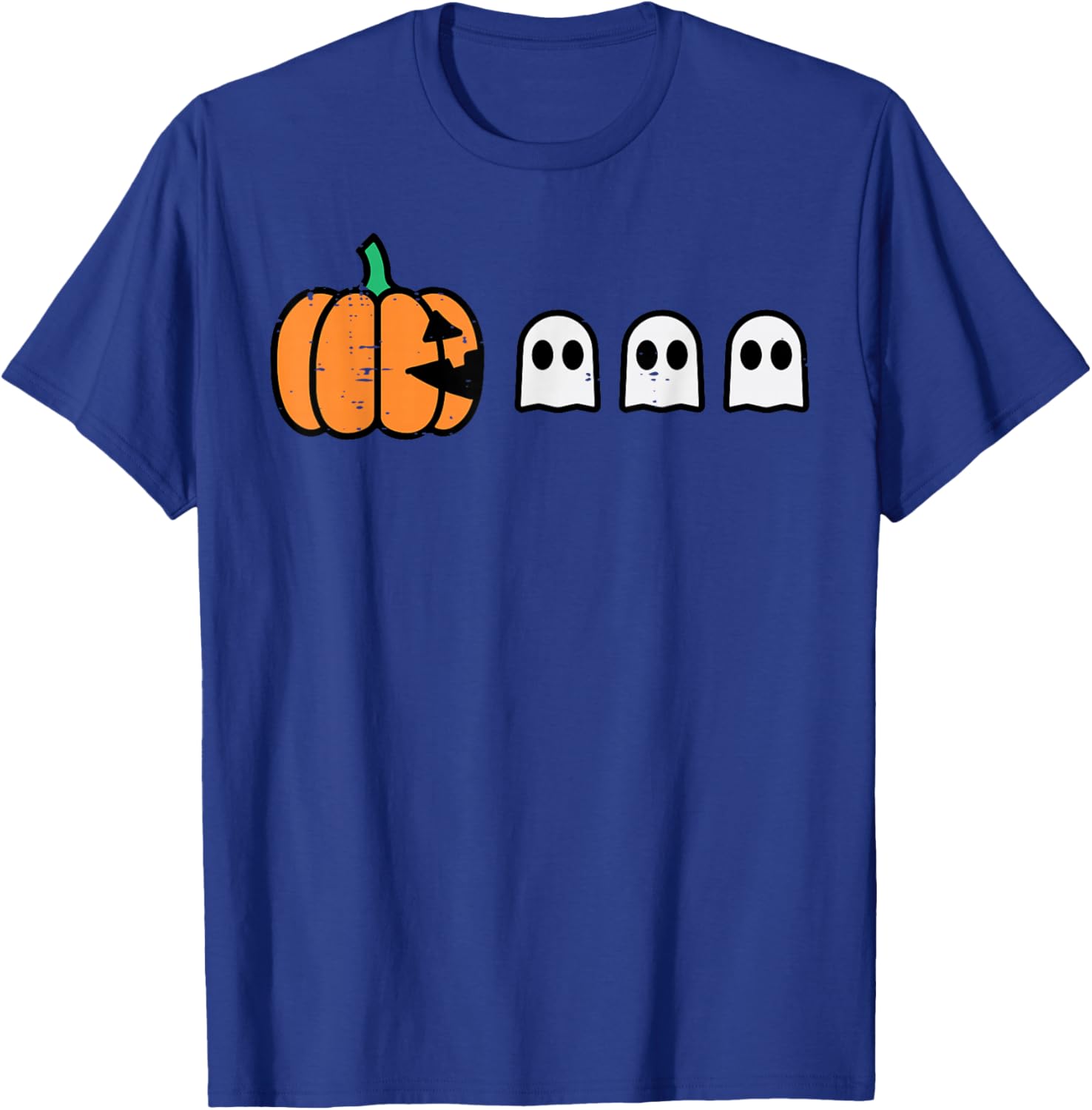 Halloween Gamer Pumpkin Ghost T-Shirt for Men Boys and Kids - 10
