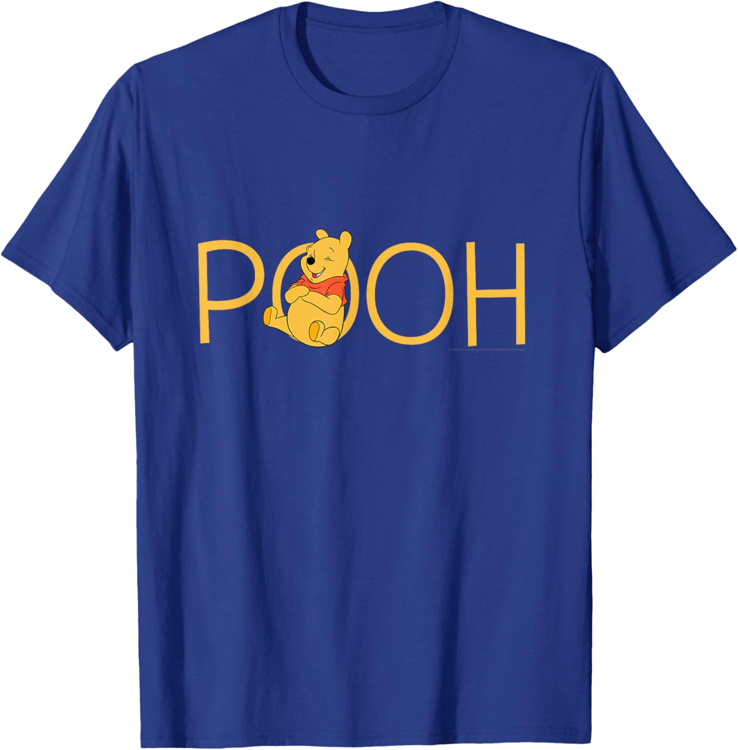 Disney Winnie the Pooh Classic Lettering T-Shirt for Kids and Adults - 16