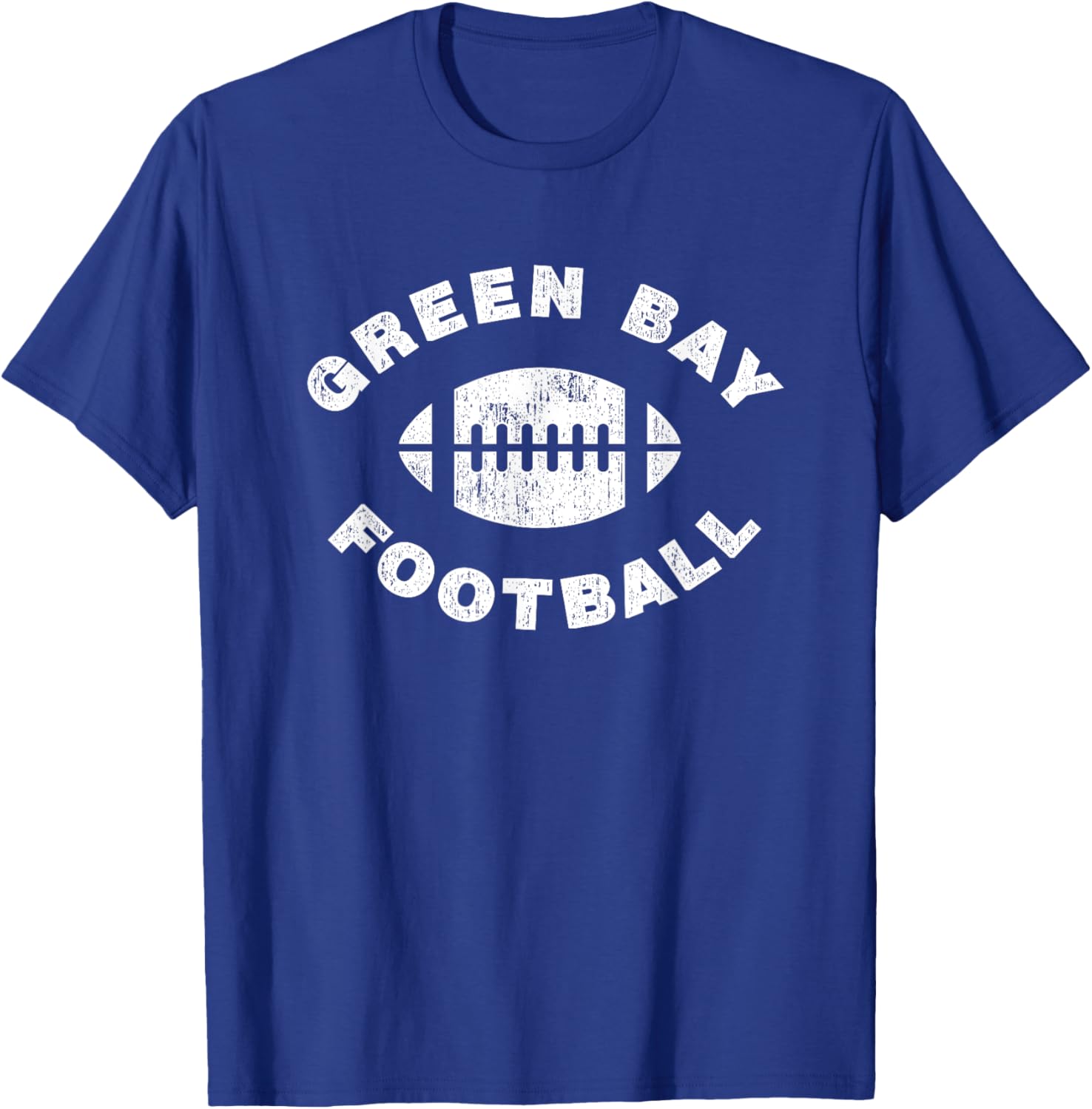 Green Bay Retro Vintage Distressed Football T-Shirt for Sports Fans - 8