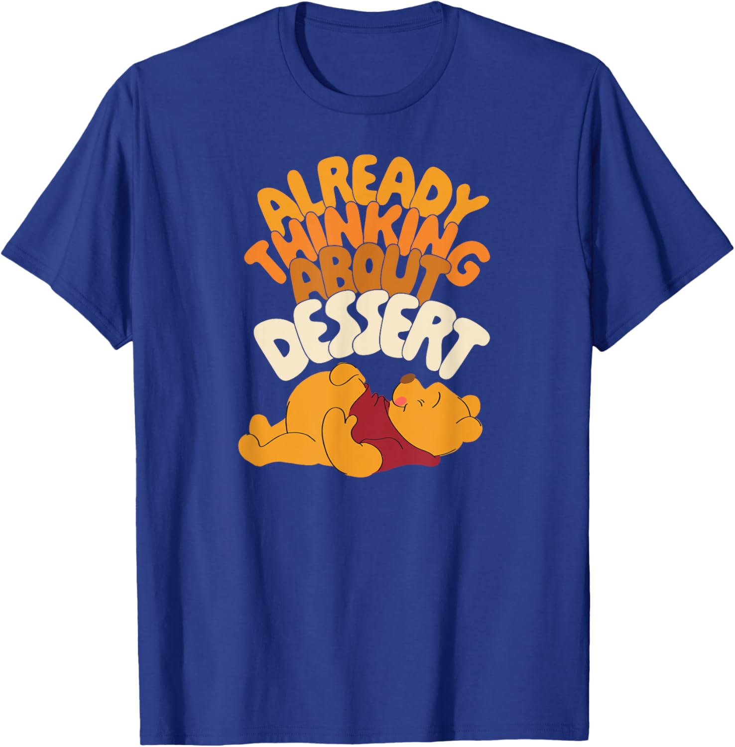Winnie the Pooh Thanksgiving Dessert T-Shirt for Cozy Family Gatherings - 3