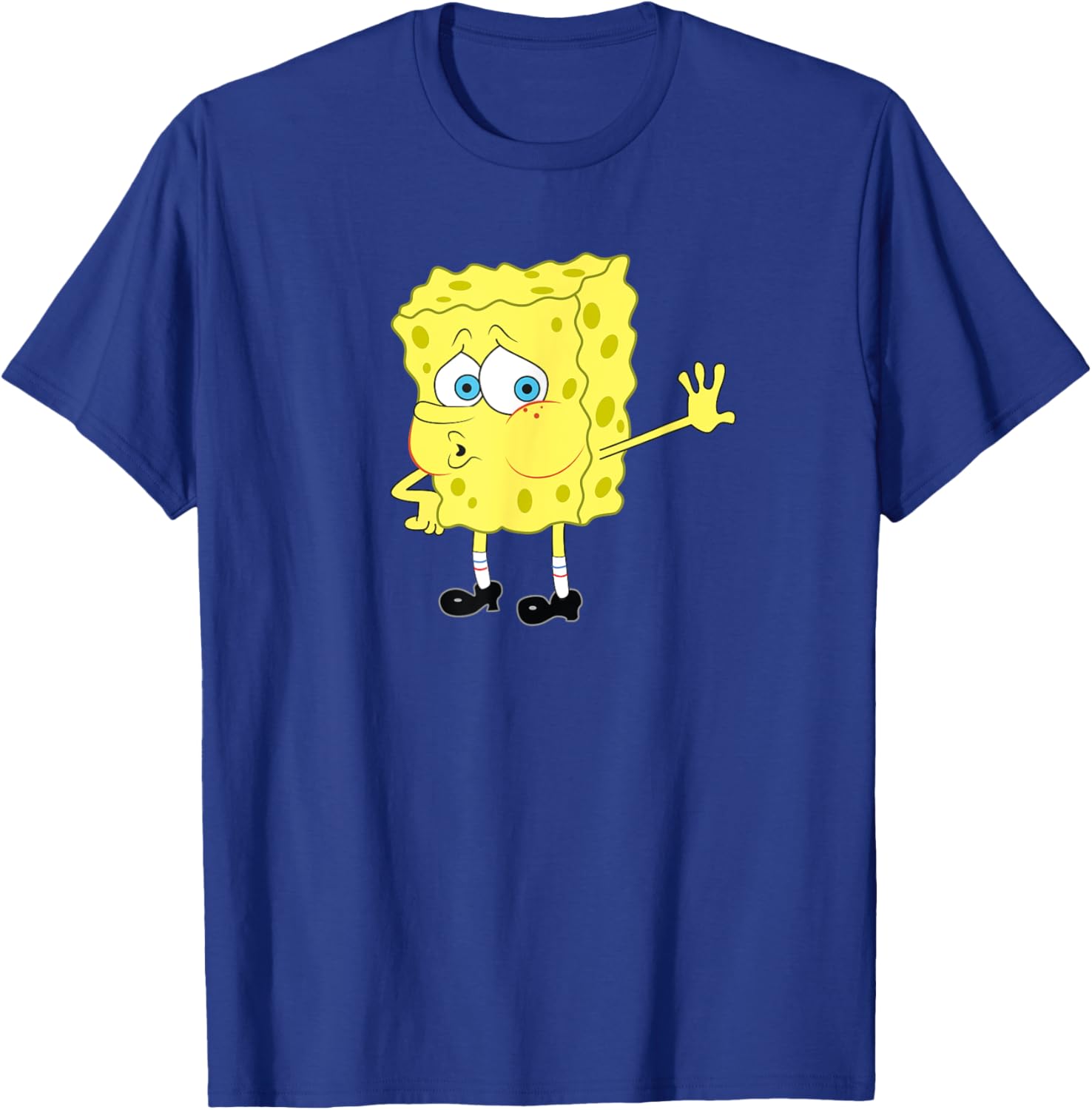 Mademark SpongeBob SquarePants Phew T-Shirt Fun Apparel for Fans - 1