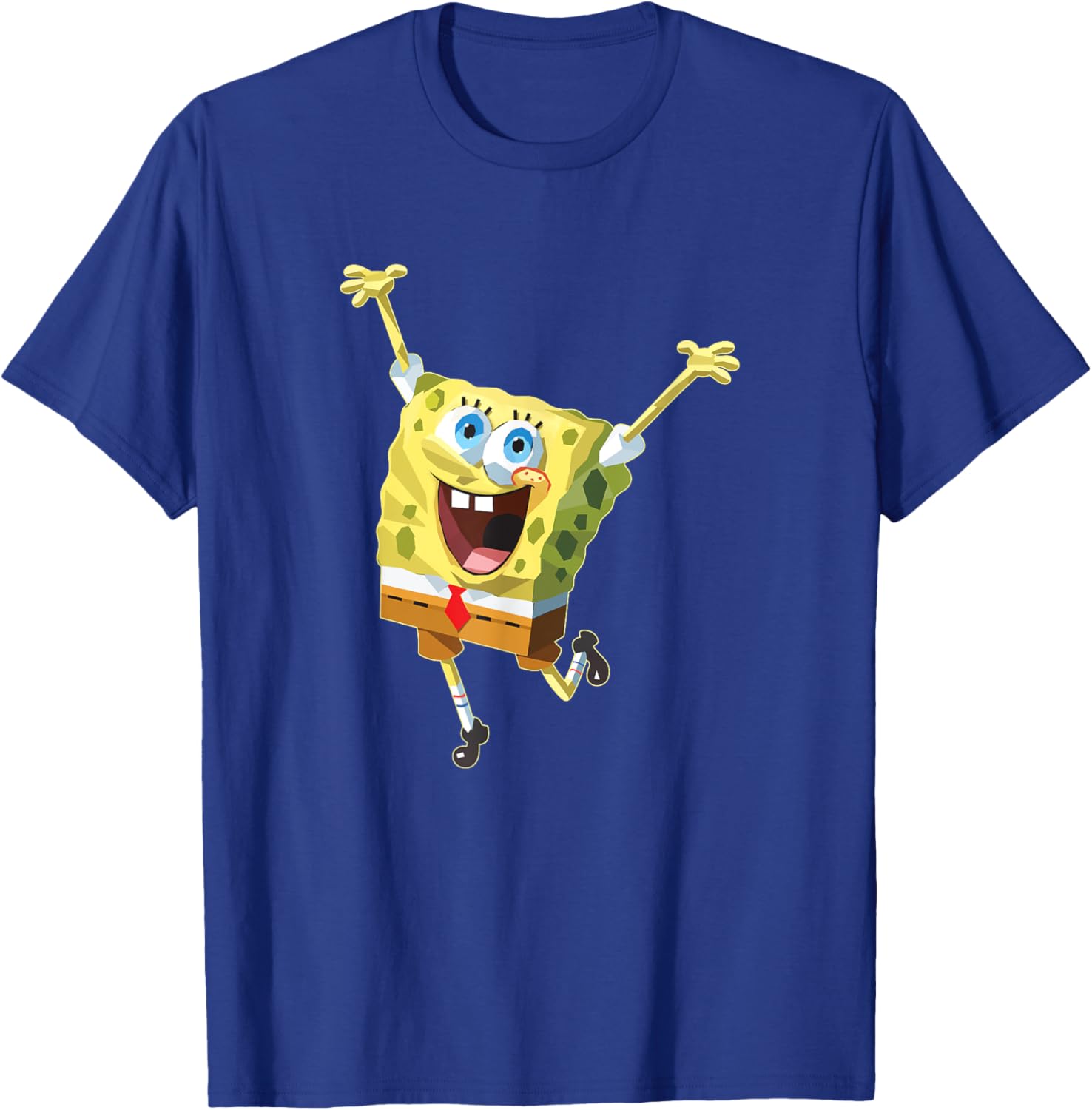 Mademark SpongeBob SquarePants Happy as a Clam Polygon T-Shirt - 3