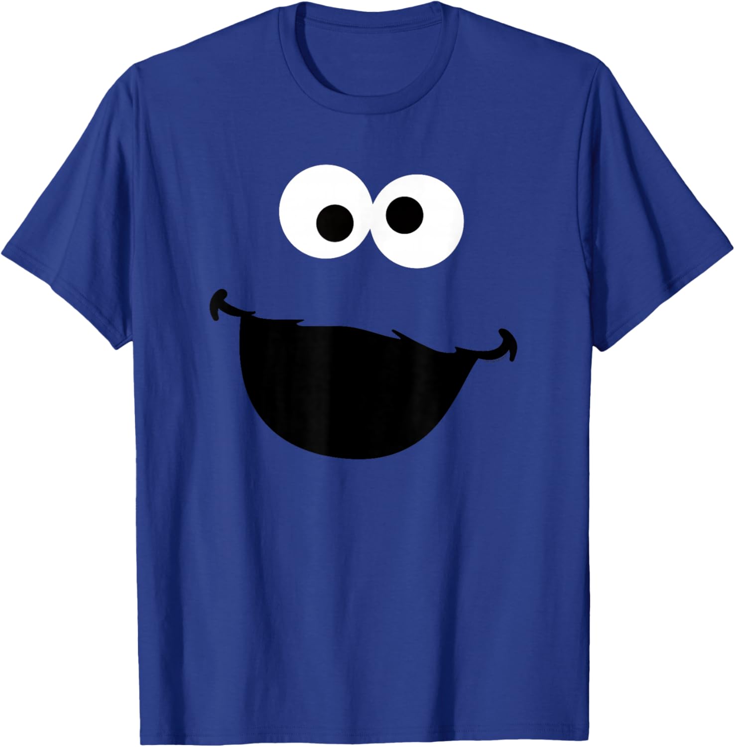 Adorable Sesame Street Cookie Monster Face T-Shirt for Kids and Adults - 4