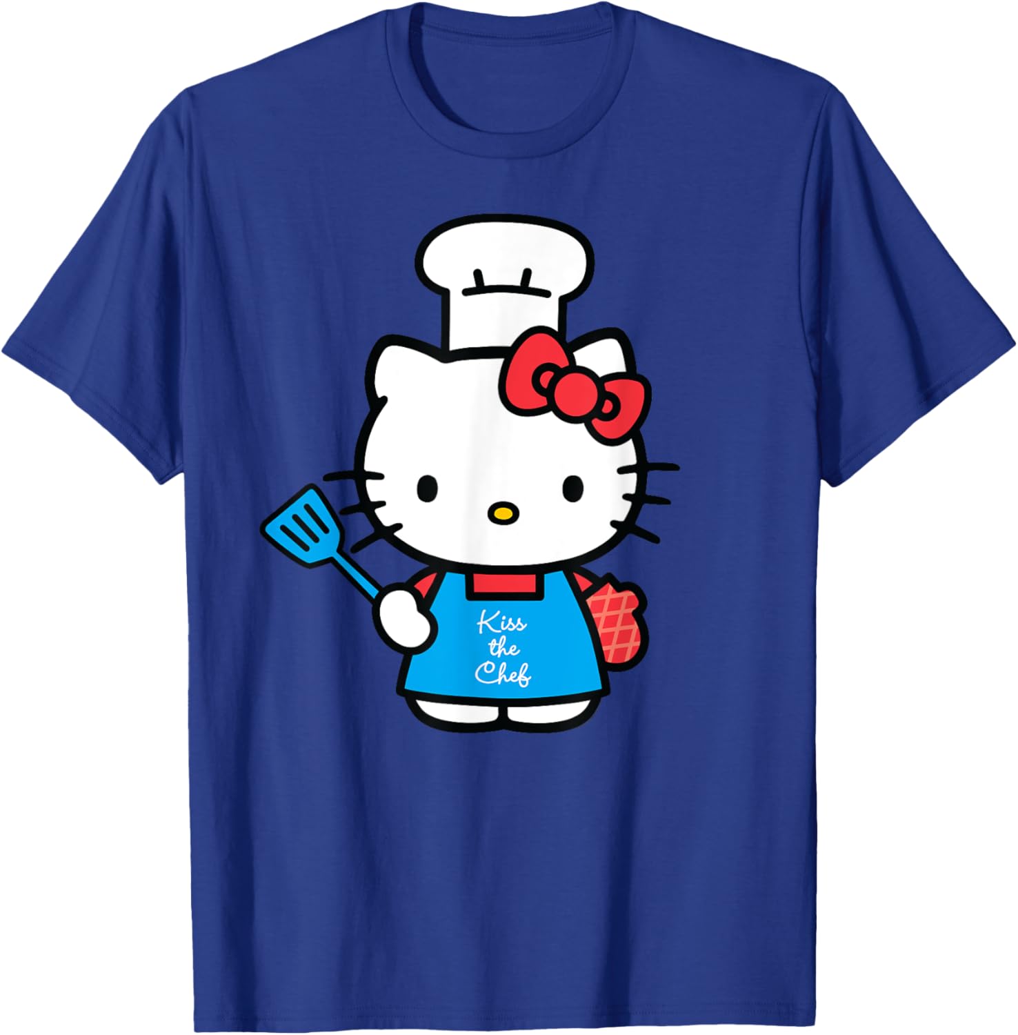 Hello Kitty Kiss the Chef T-Shirt Cute and Fun Cooking Apparel - 6
