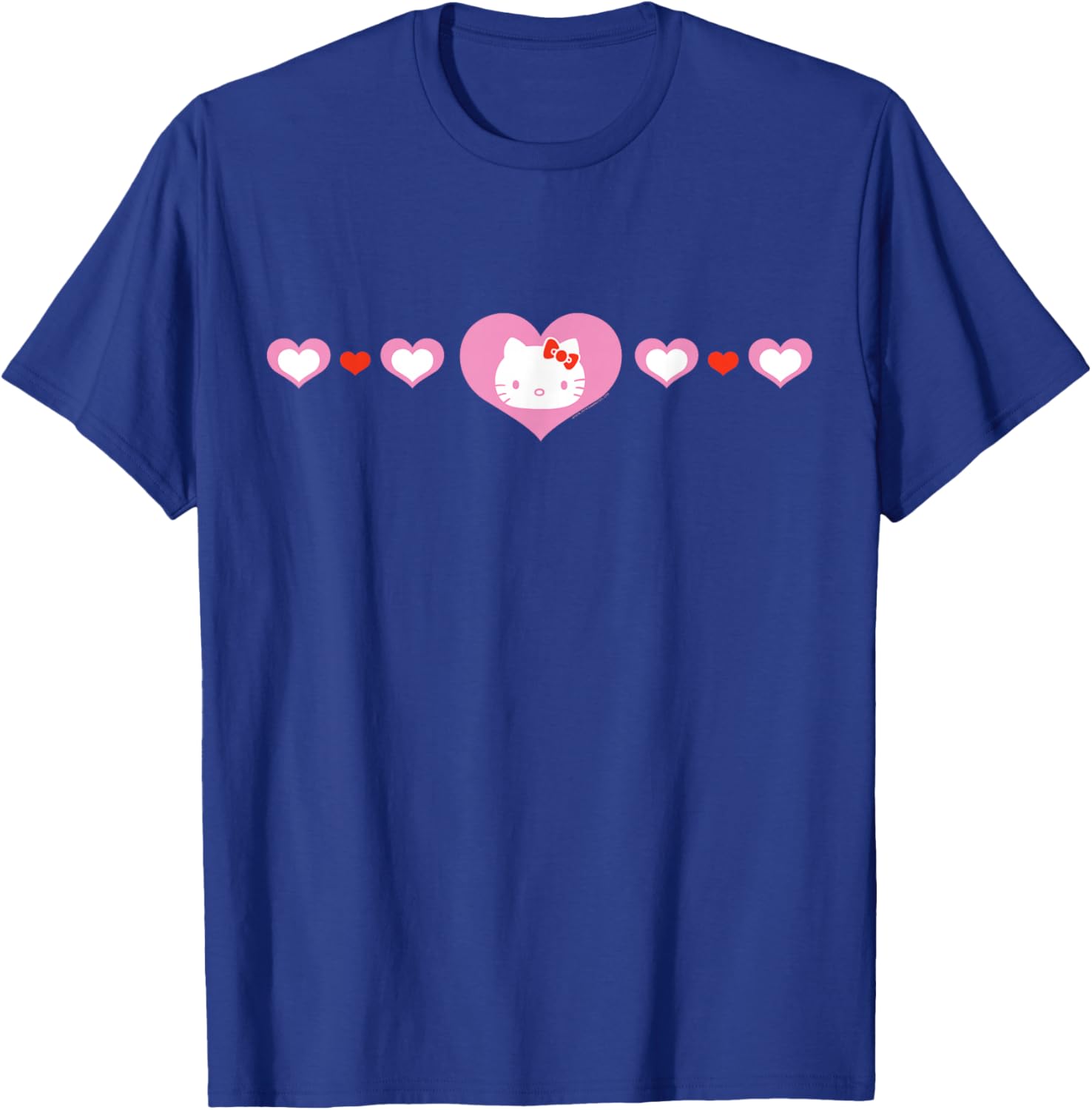 Cute Hello Kitty Hearts T-Shirt for Kids and Adults - Fashionable Apparel - 18