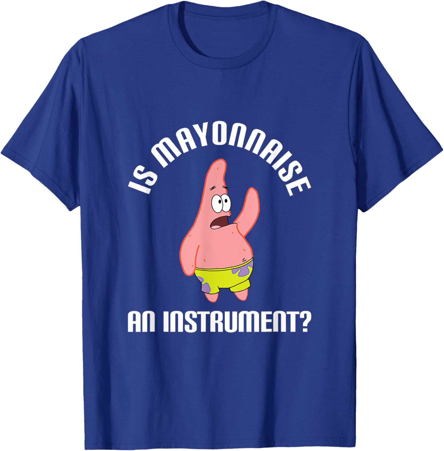 Mademark SpongeBob SquarePants Mayonnaise Instrument T-Shirt for Fans - 3