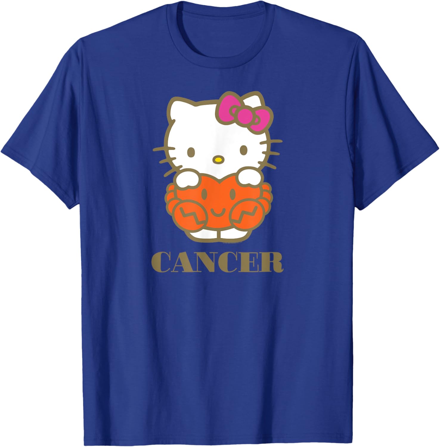 Cute Hello Kitty Zodiac Cancer T-Shirt for Stylish Fans and Collectors - 17