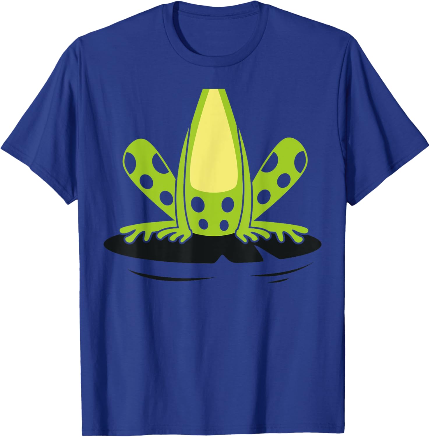 Cute Frog Body Costume T-Shirt for Halloween Gift - Easy Reptile Apparel - 14