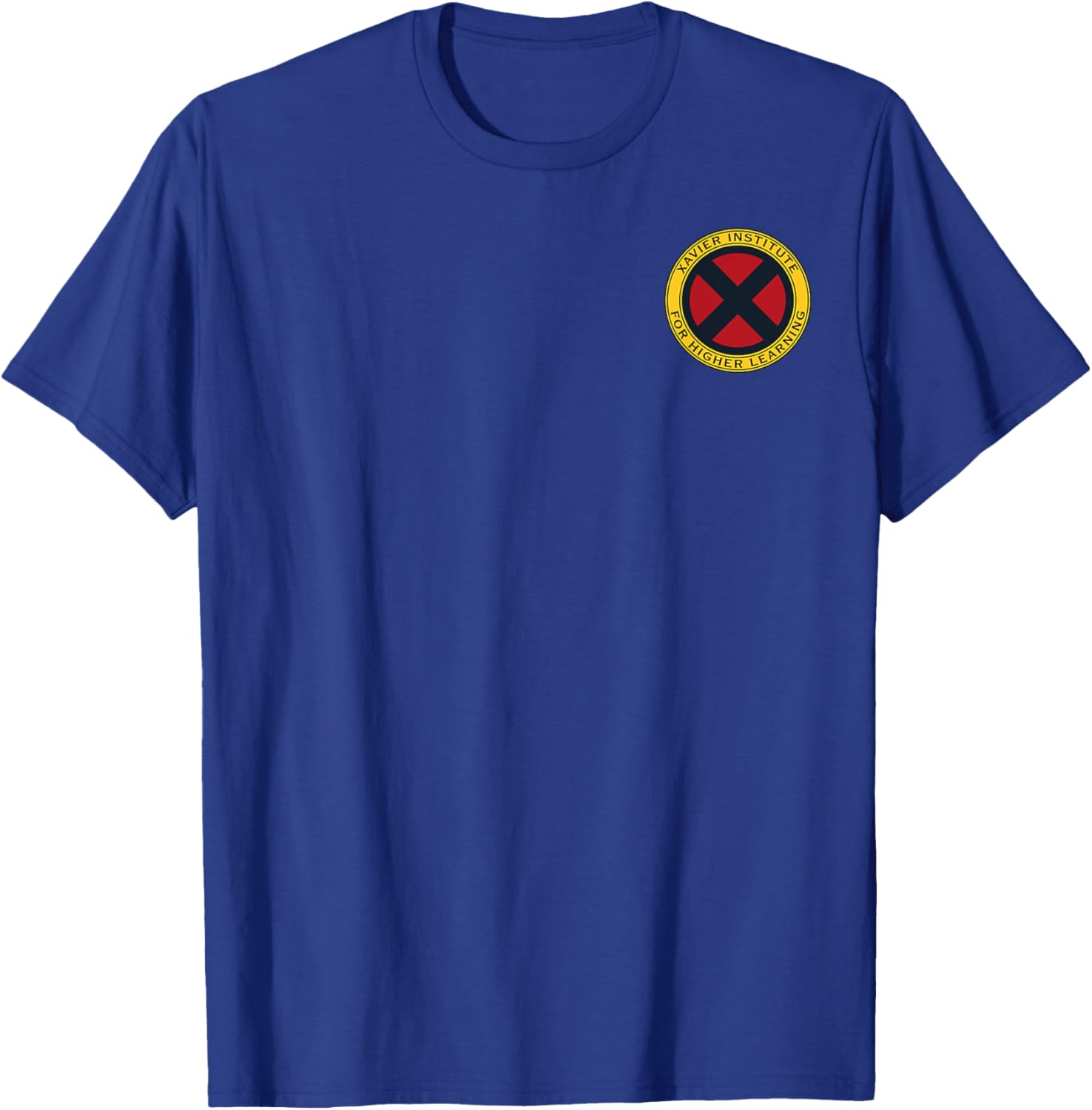 Marvel X-Men Xavier Institute Pocket T-Shirt Cool Graphic Tee for Fans - 7