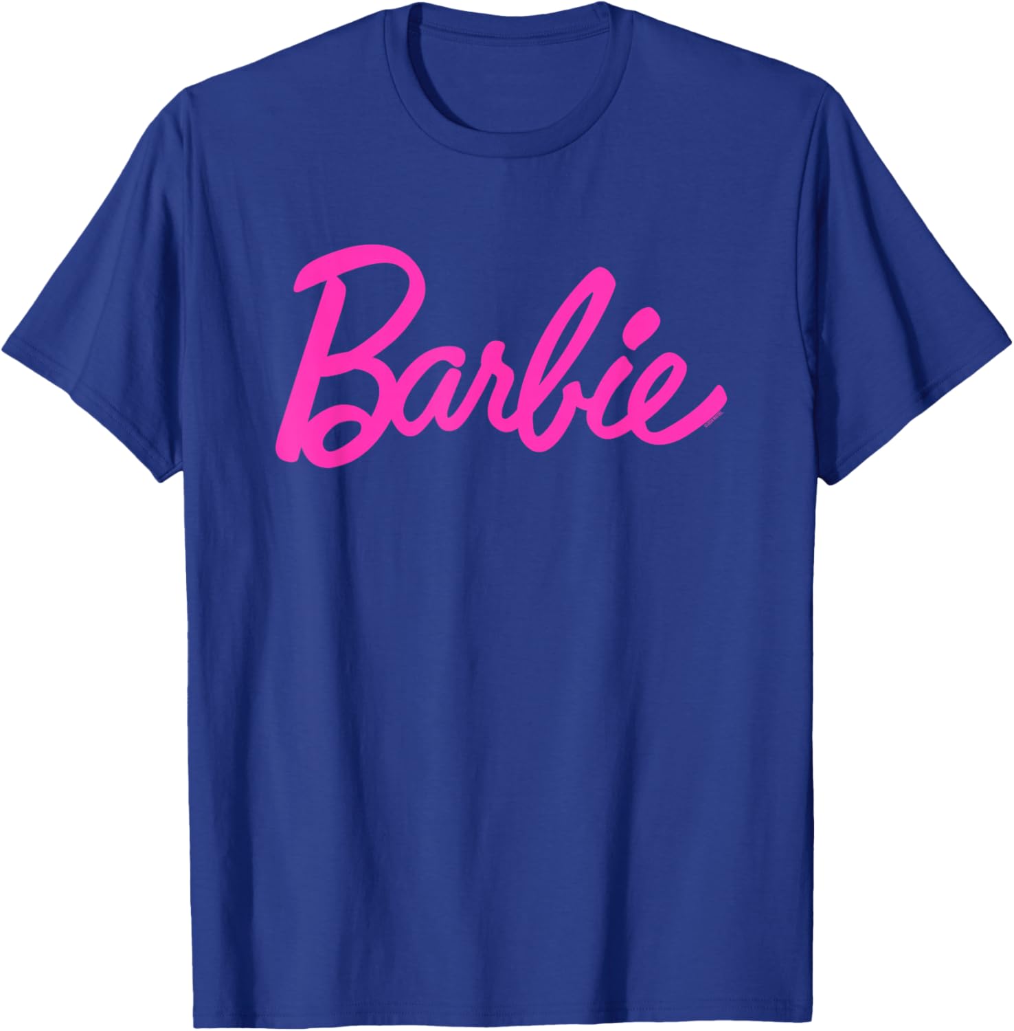 Barbie Classic Script Pink Logo T-Shirt for Trendy Fashion Lovers - 13